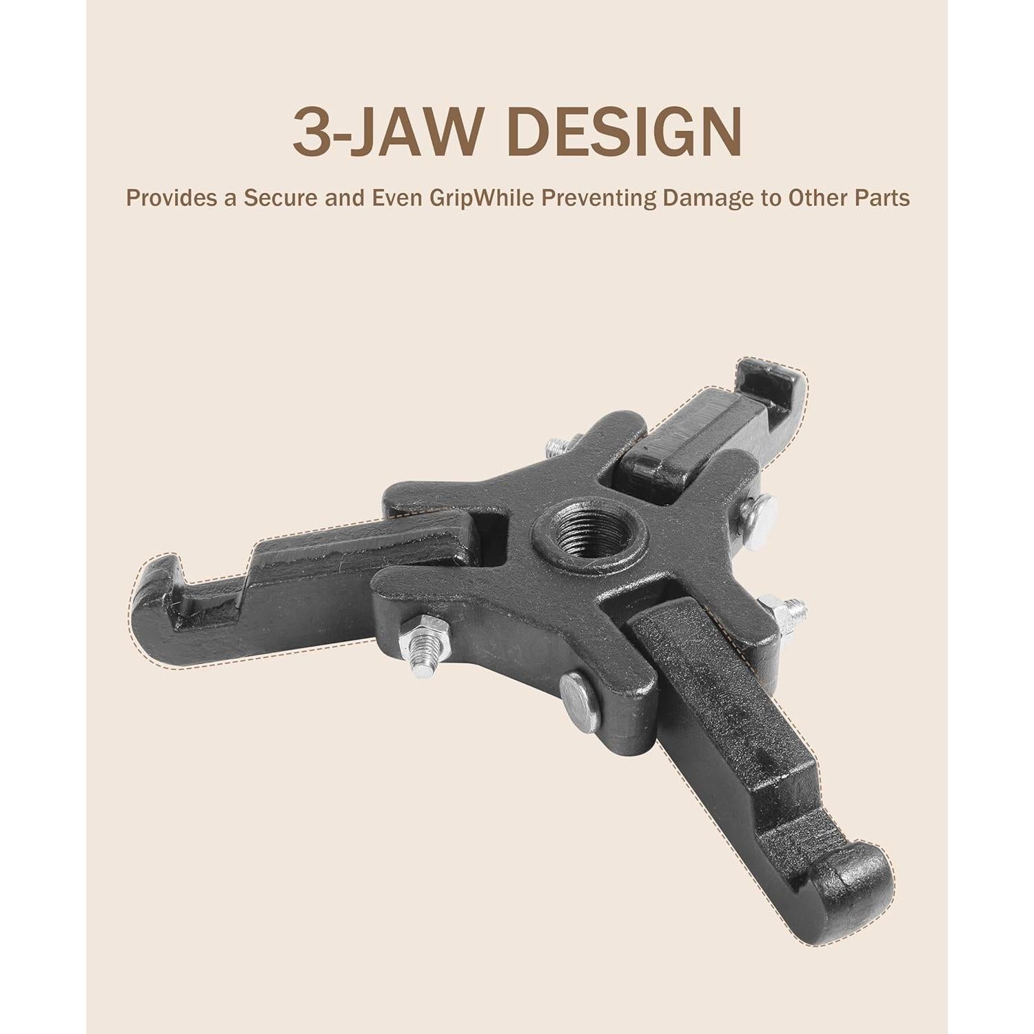 Extractor de Amortiguador Armónico bylikeho 3 Garras 1.74 kg