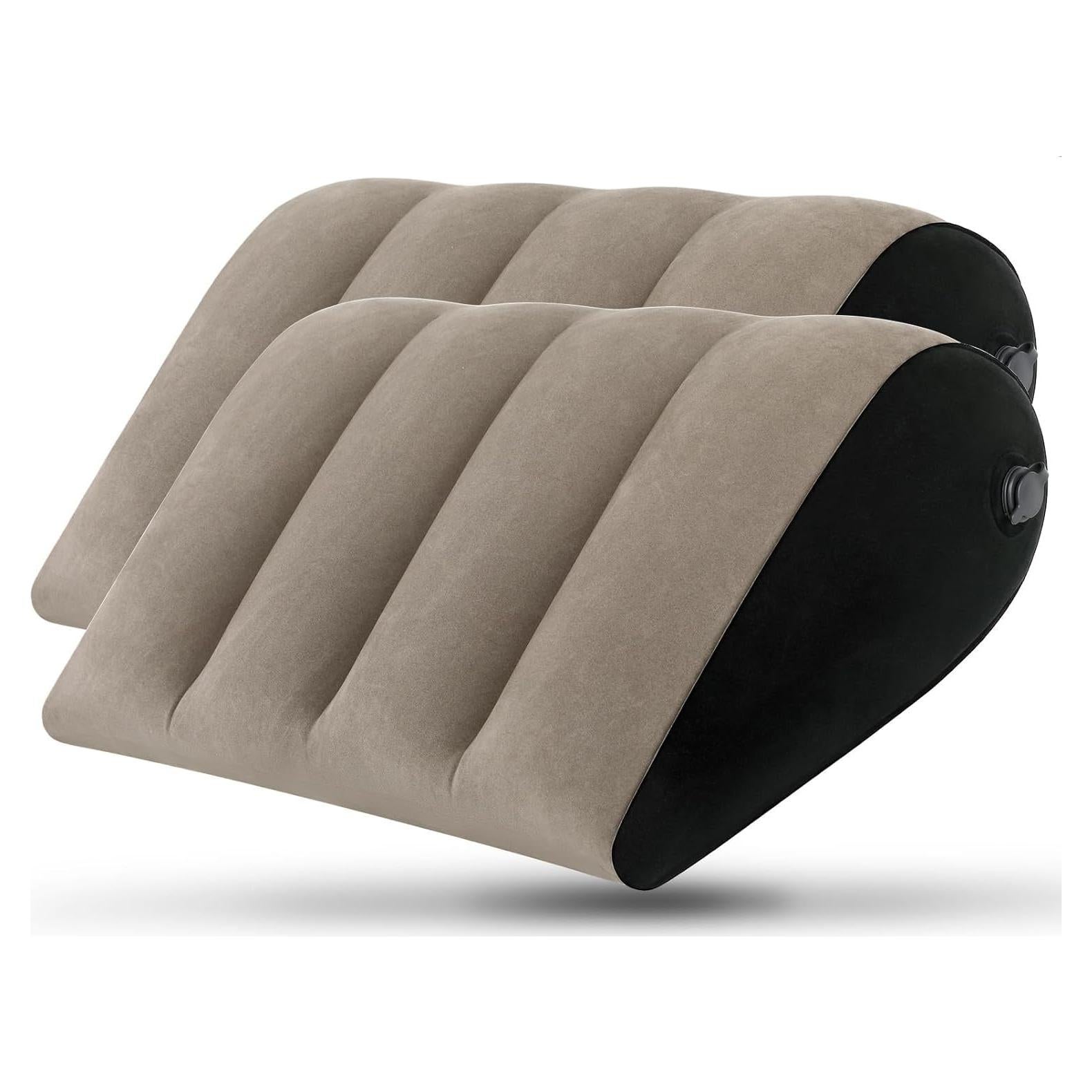 Cojín Inflable Portátil JCDOBEST en Forma de Cuña - 2 Paquetes