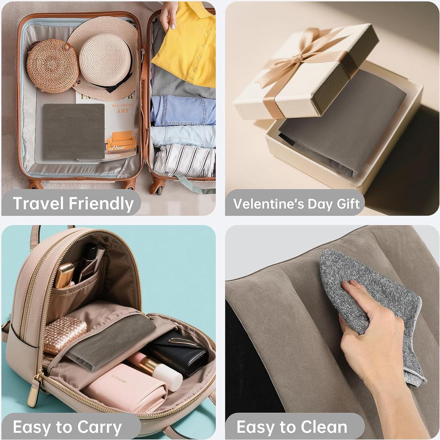 Cojín Inflable Portátil JCDOBEST en Forma de Cuña - 2 Paquetes