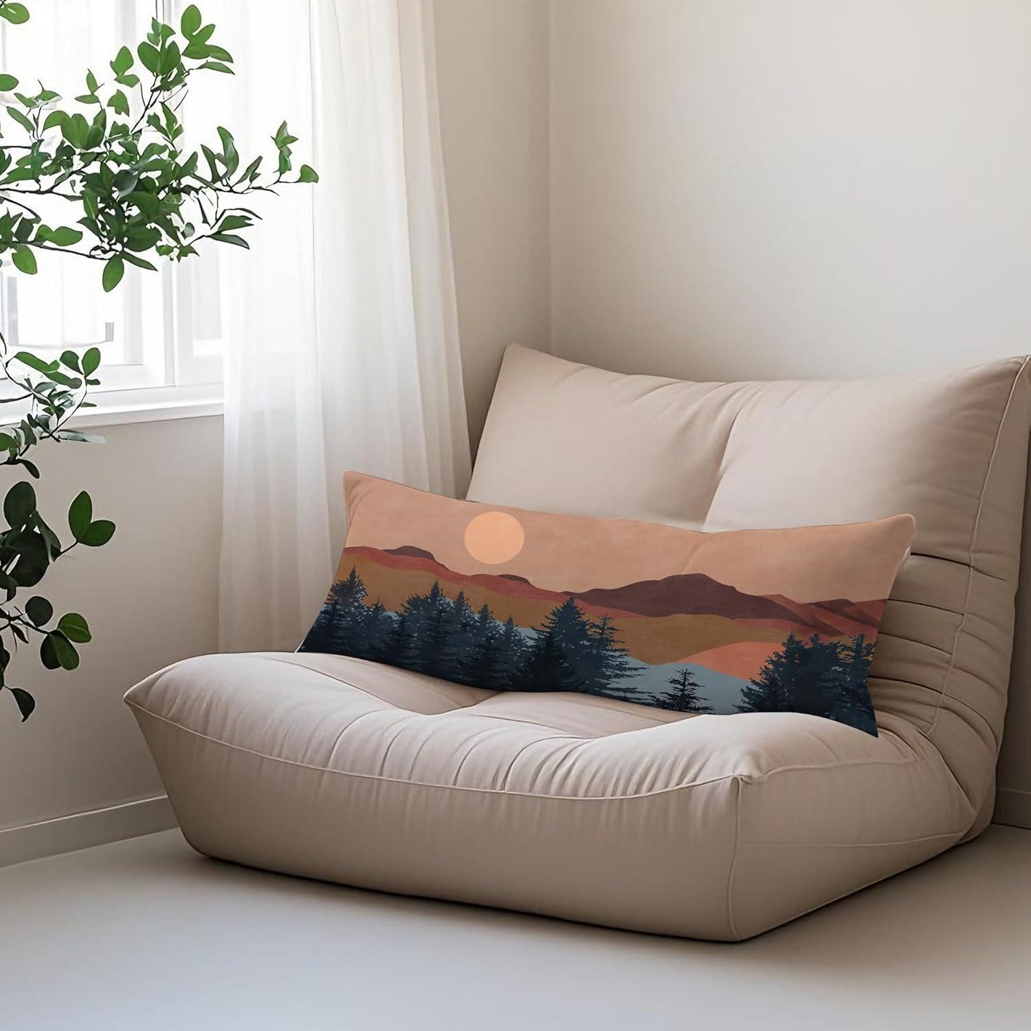 Funda de Almohada Corporal Pleonox 50.8x137.2 cm Moderno Boho