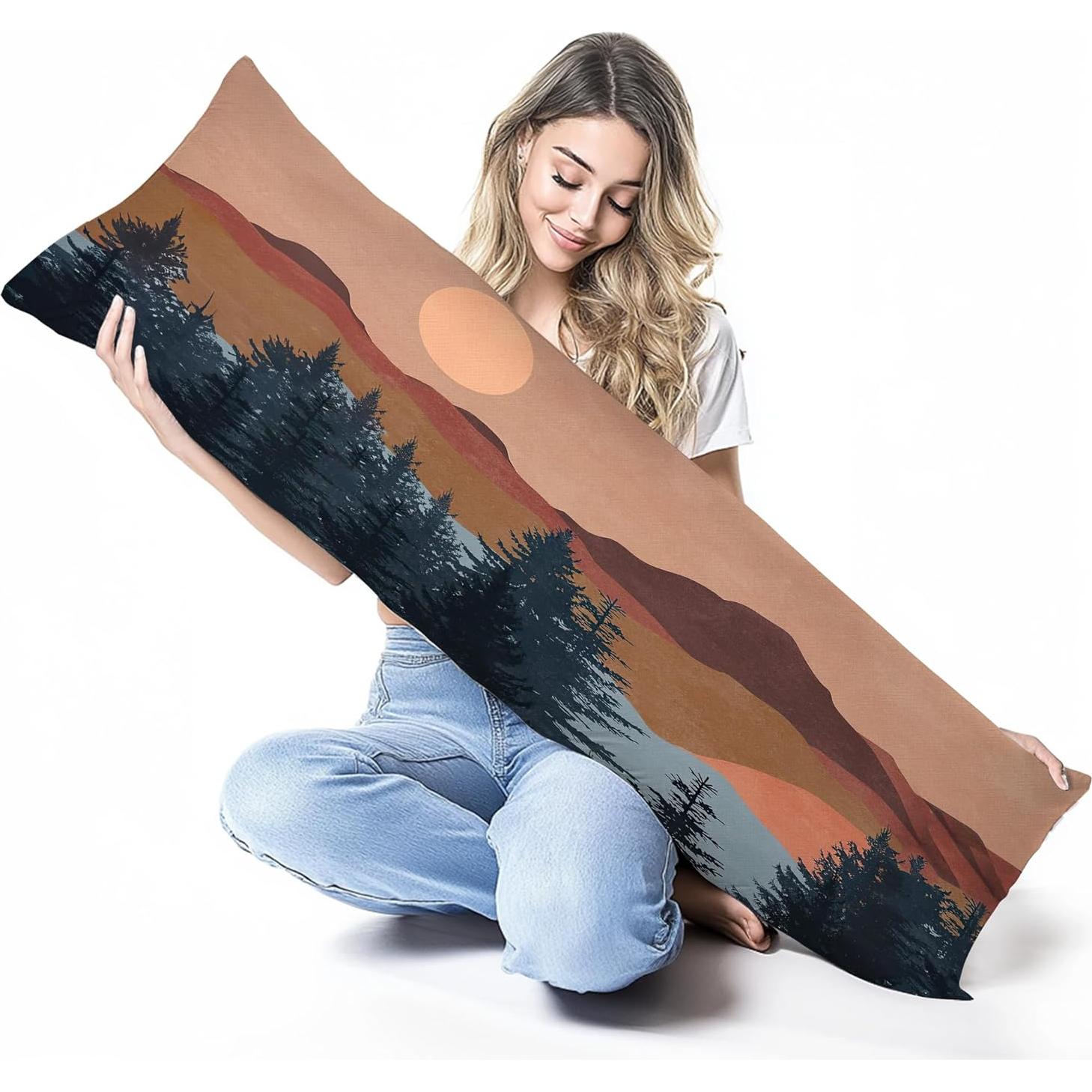 Funda de Almohada Corporal Pleonox 50.8x137.2 cm Moderno Boho