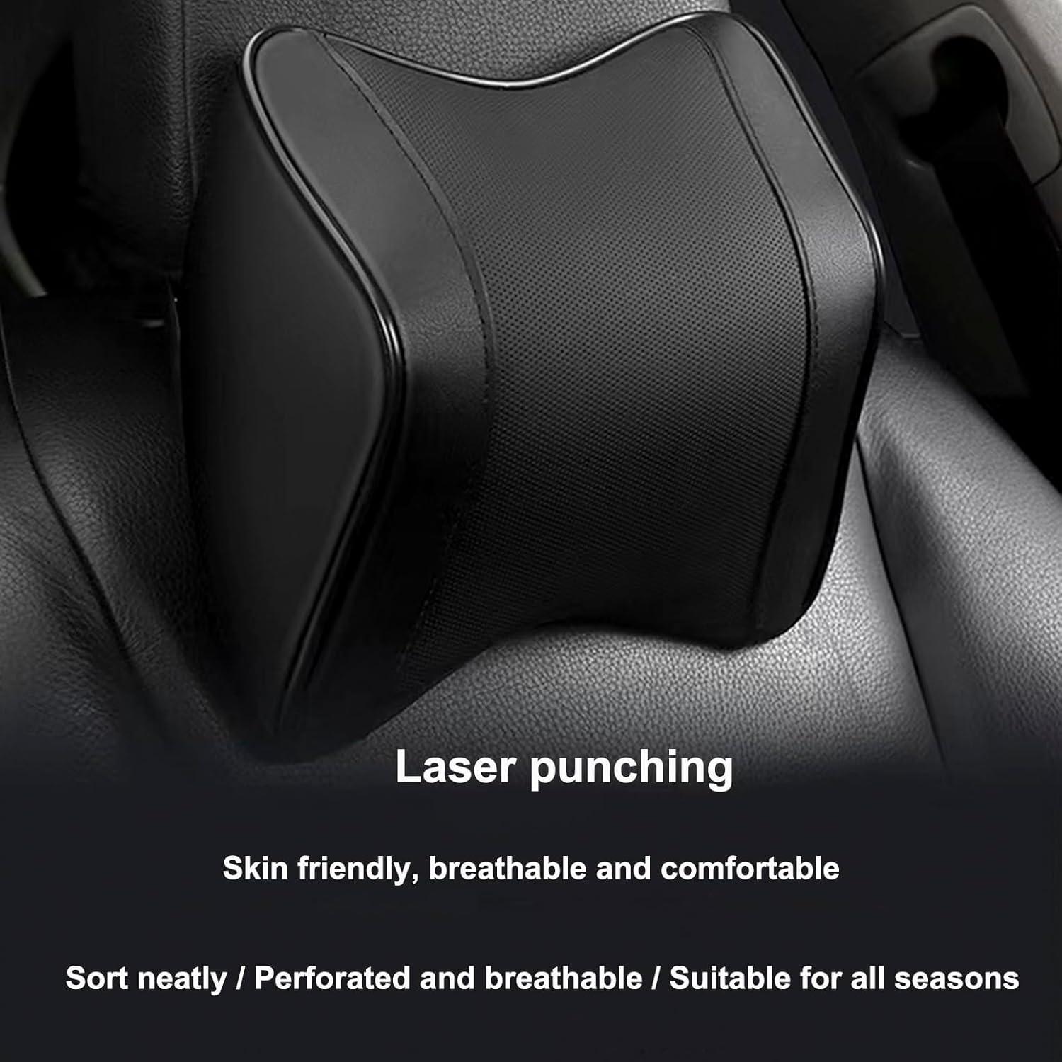 Almohada de Cuello de Coche Genérico - Espuma Viscoelástica (2 Unidades)