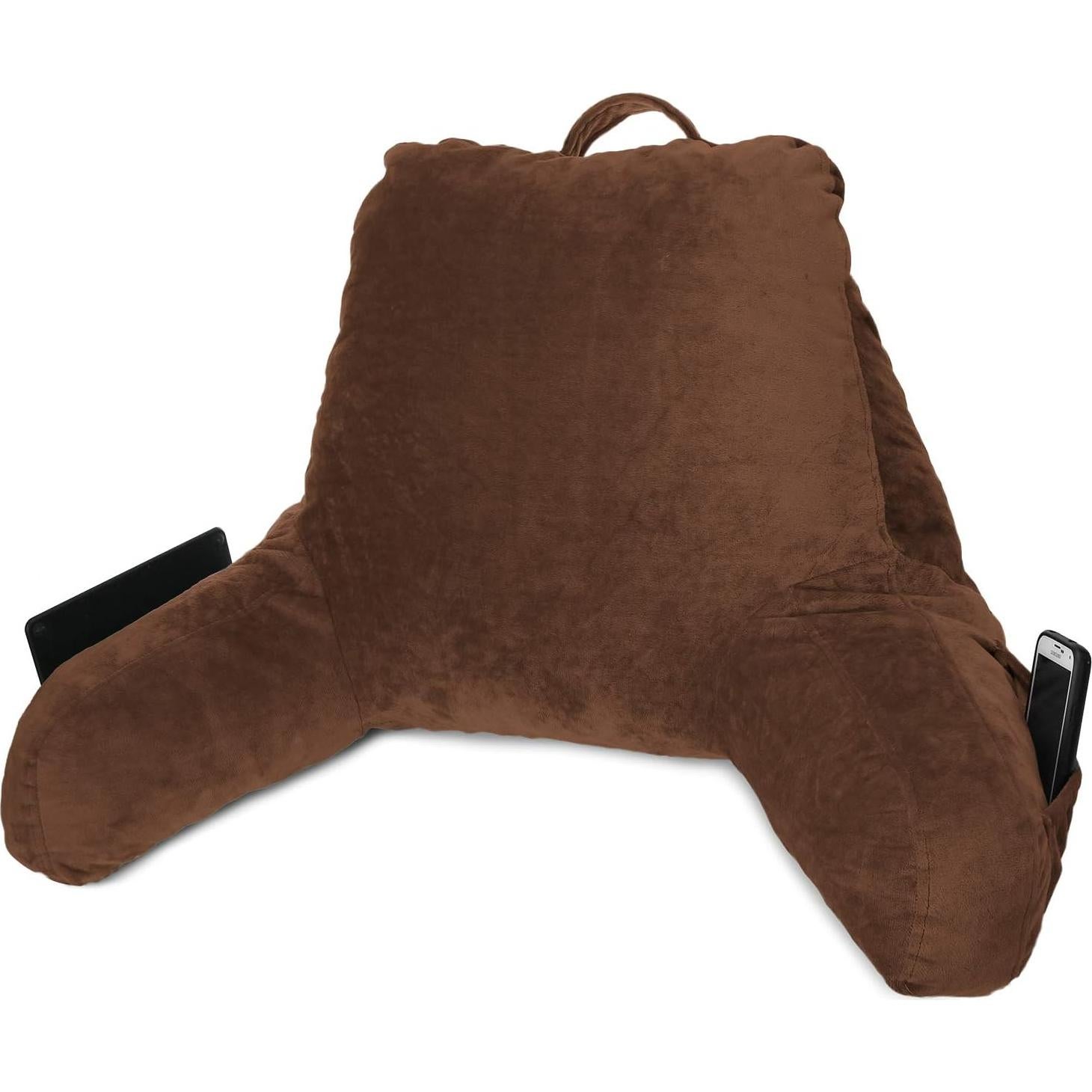 Almohada de Lectura Clara Clark Mediana Espuma Viscoelástica Marrón