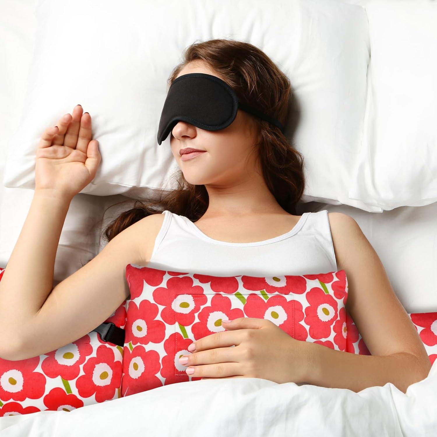 Almohada Postoperatoria Oplnysw para Mastectomía - Rojo Flor