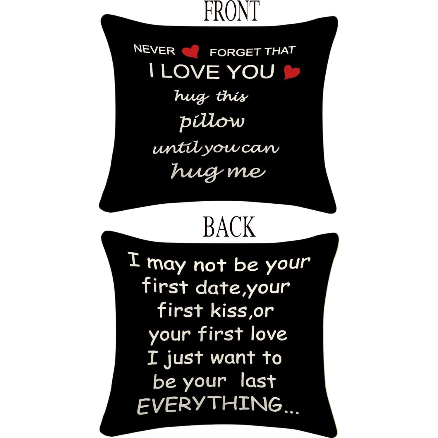 Funda de Almohada Decorativa Sufamb 100% Lino 45x45 cm Negra