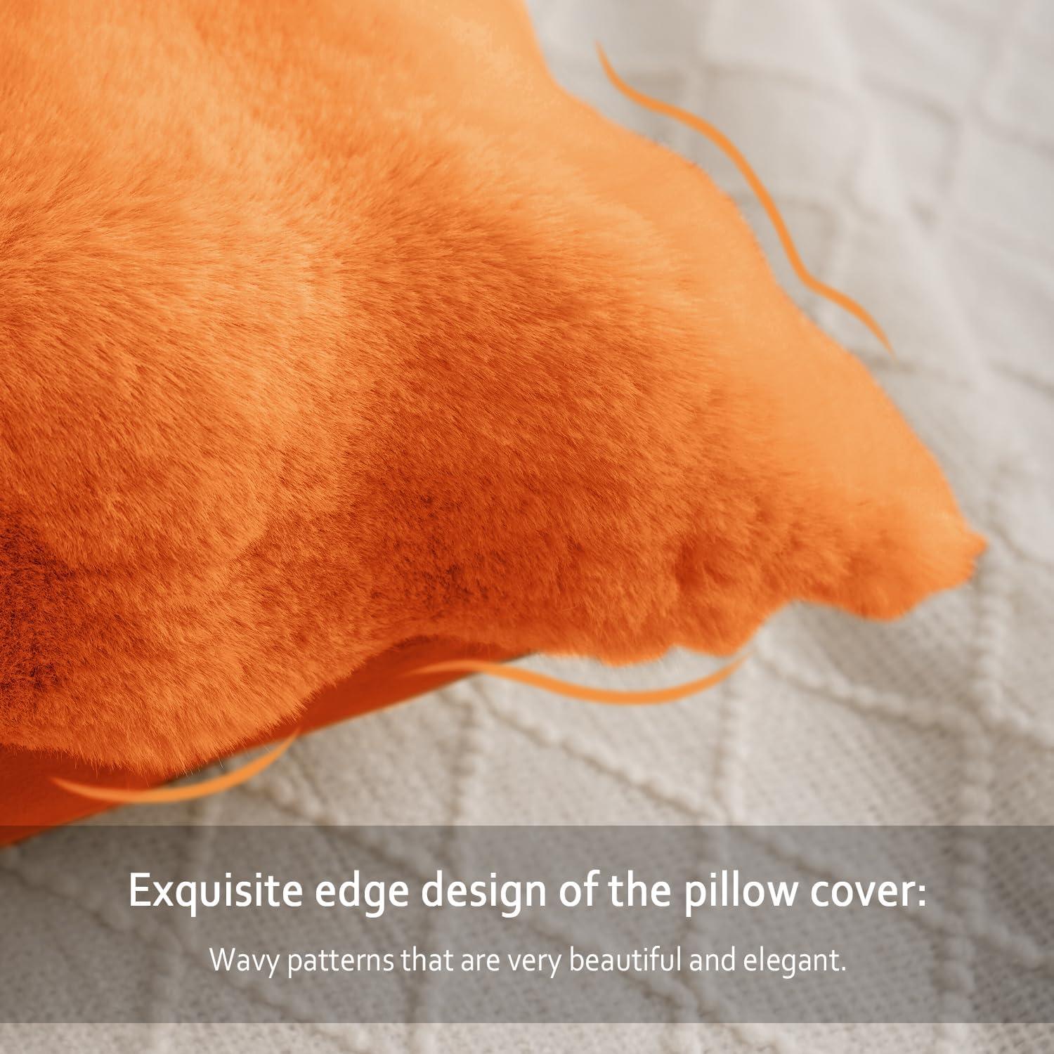 Fundas de Cojín de Piel Sintética Somahe 45x45 cm Juego de 2