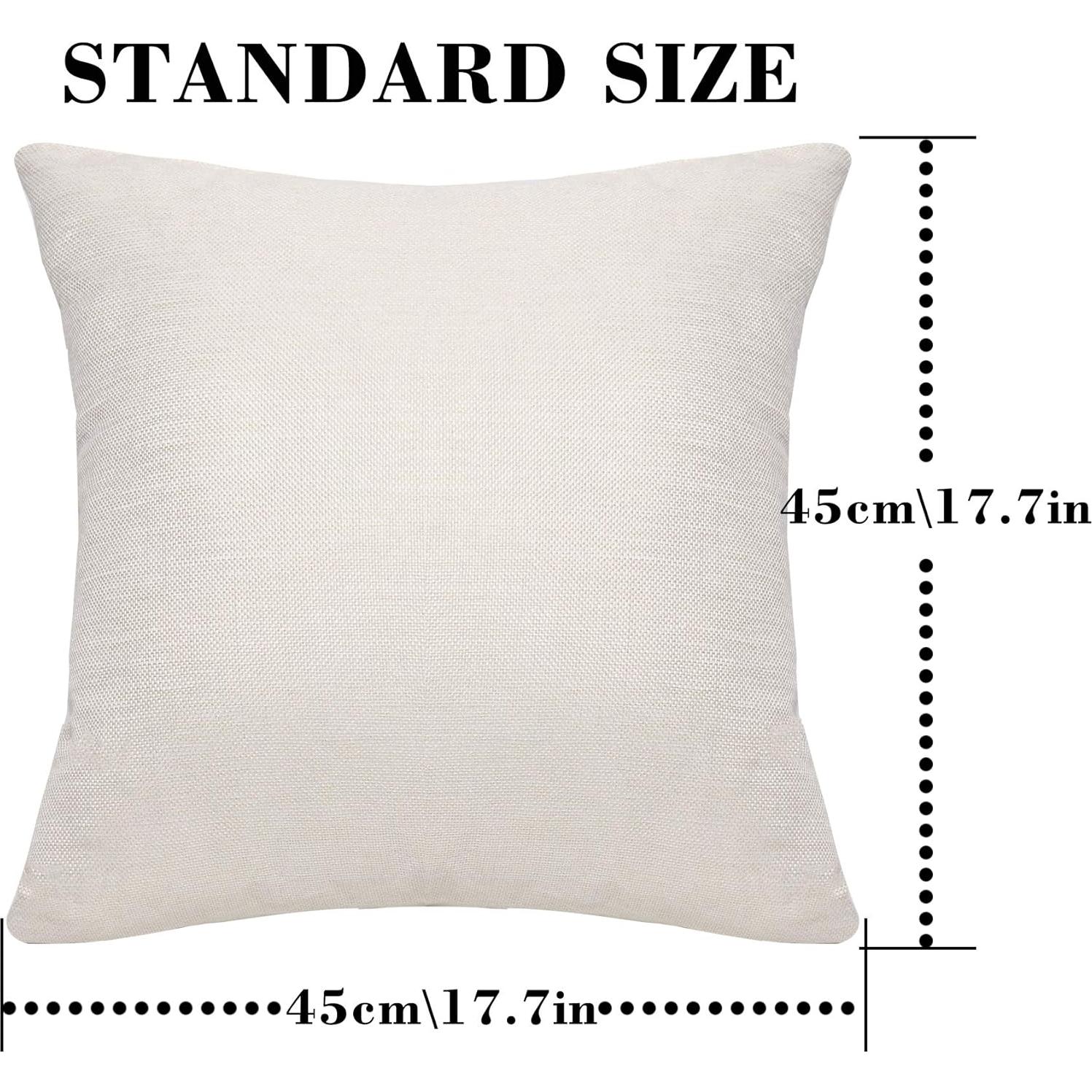 Funda de Cojín de Lino Bommex 45x45 cm Novia Te Amo