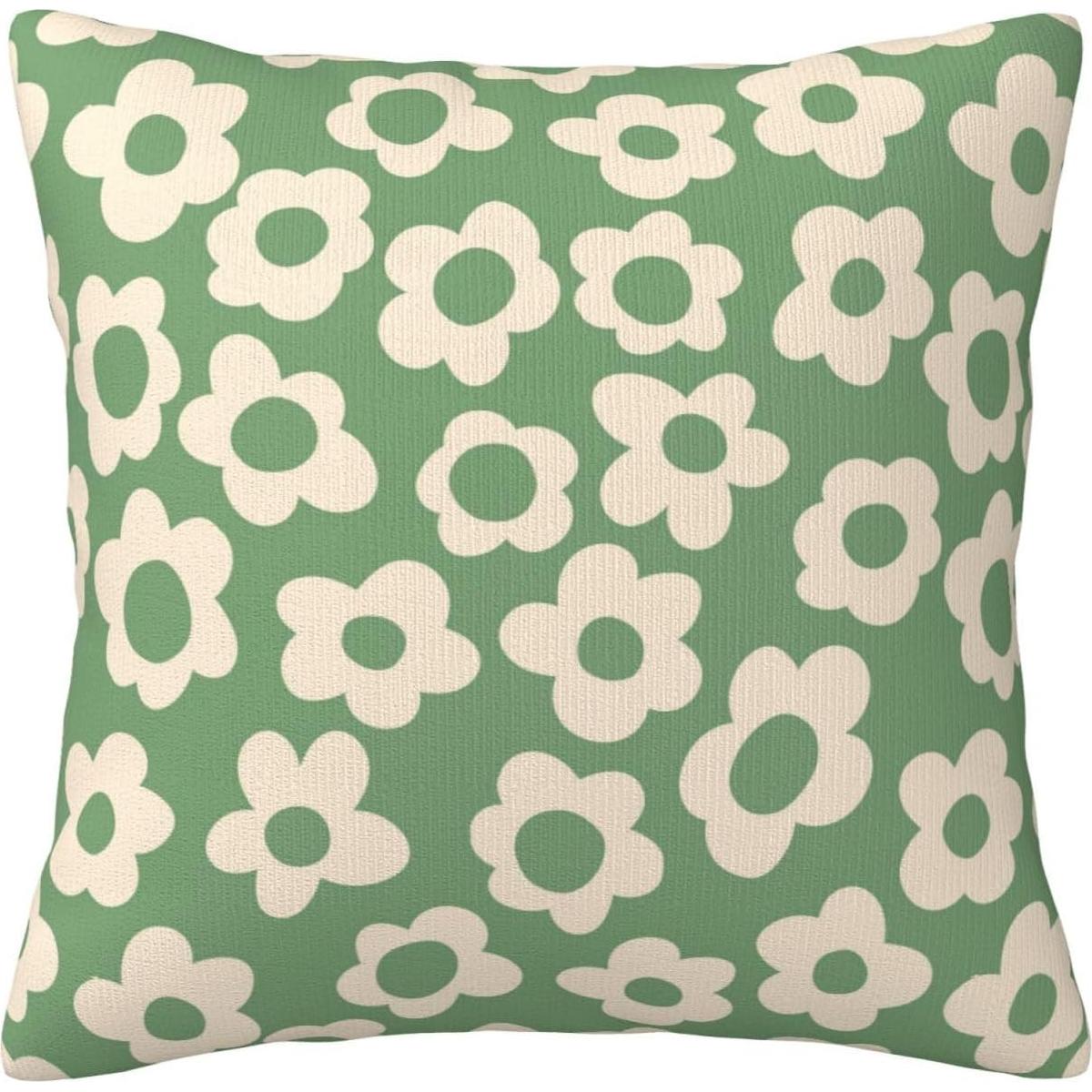 Funda de Cojín Cuadrada Befodam 45x45 cm Flores Psicodélicas