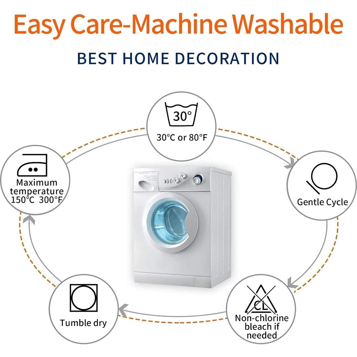 Funda de Cojín Cuadrada Befodam 45x45 cm Flores Psicodélicas