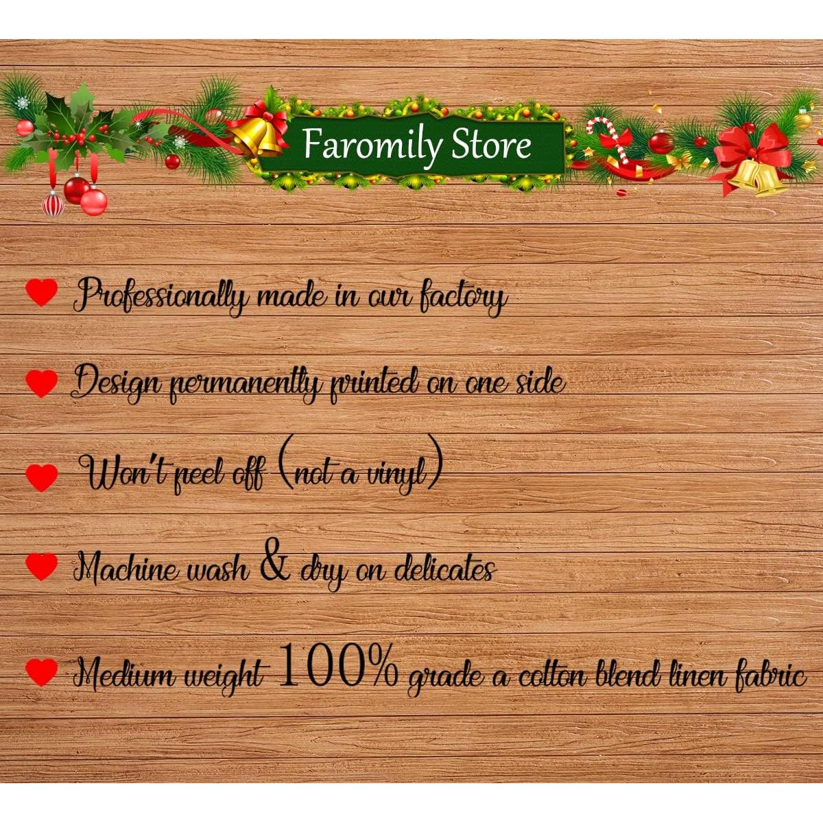 Juego de 4 Fundas de Cojín Decorativas Faromily 50.8x50.8 cm Naranja