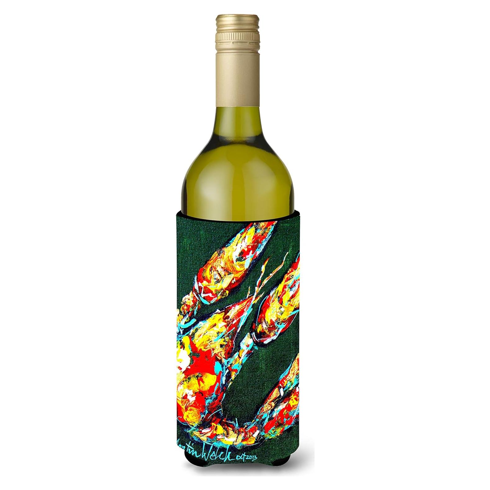 Funda Enfriadora de Botella de Vino Caroline's Treasures Cangrejo Verde