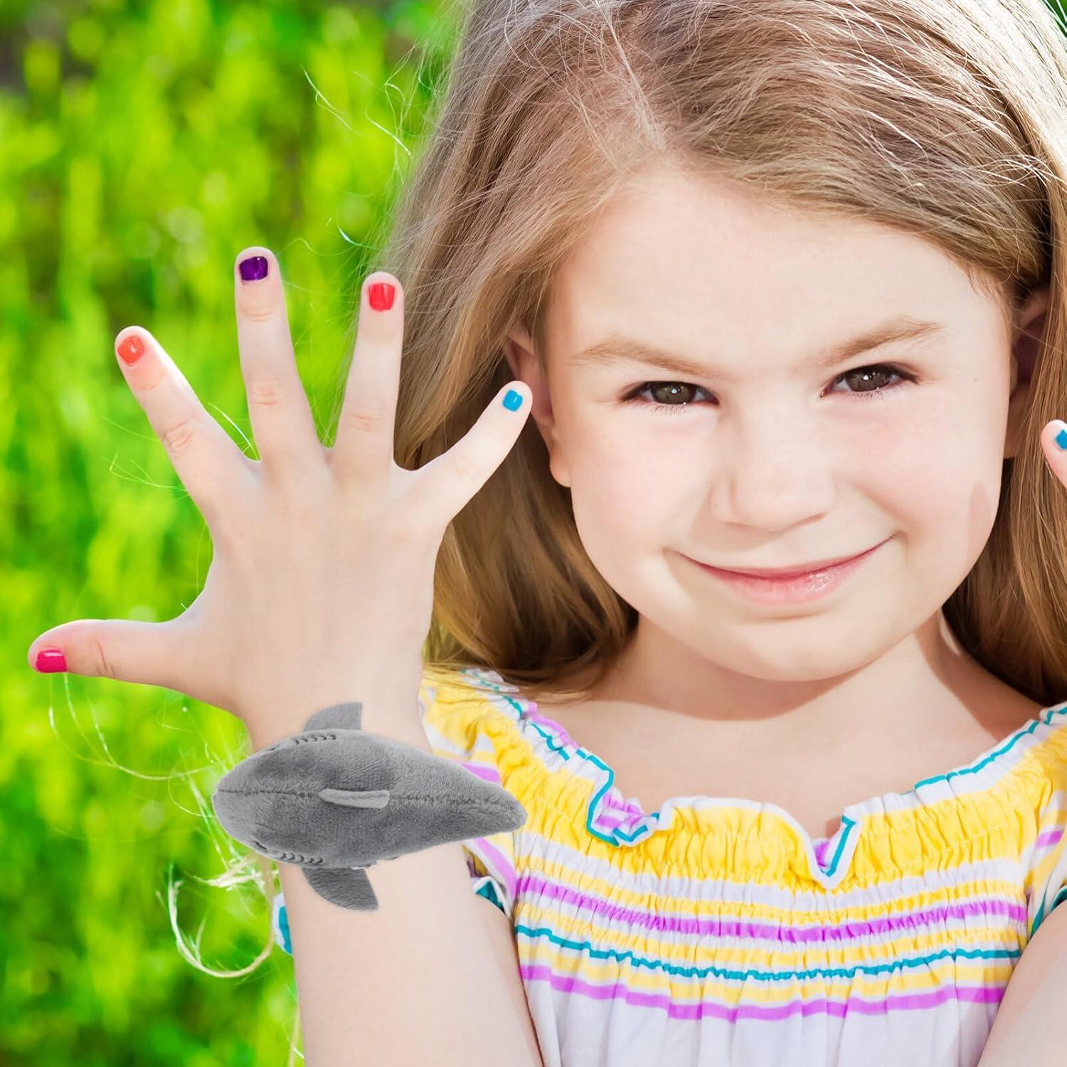 Pulsera de Golpe de Peluche Tiburón Abaodam 23cm para Niños