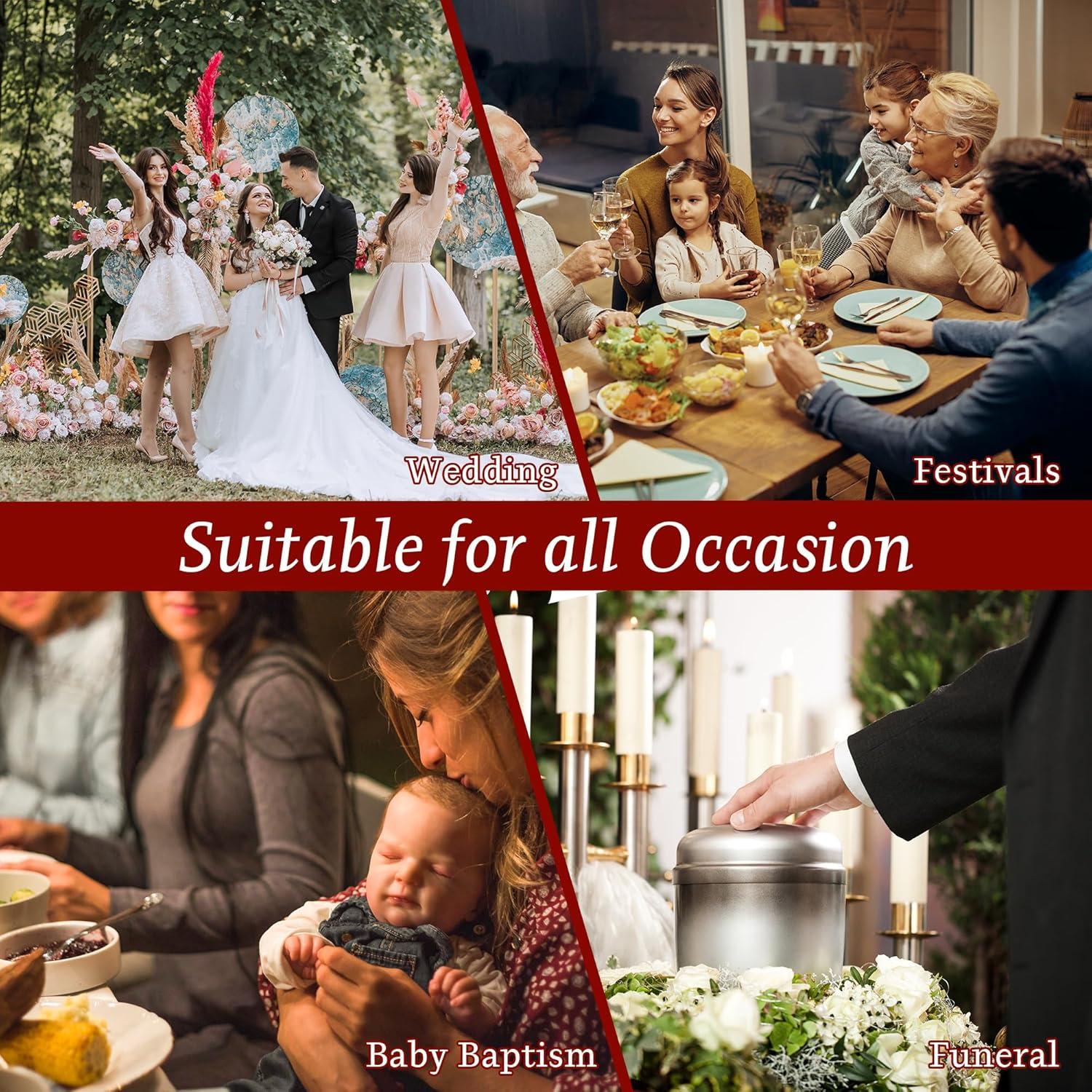 20 Soportes de Velas de Caucho Funria - Antideslizantes y Estables