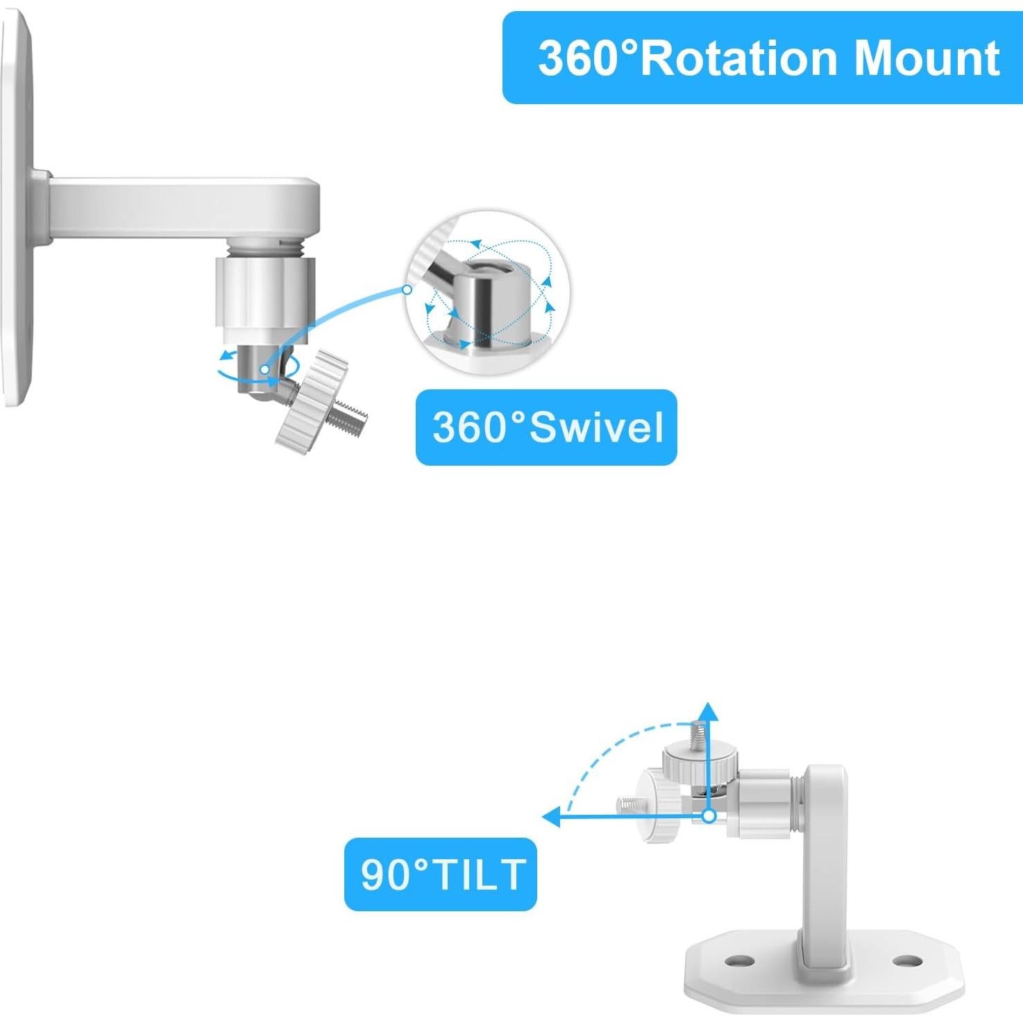 Soporte Ajustable para Monitor de Bebé AOZTSUN Montaje en Pared