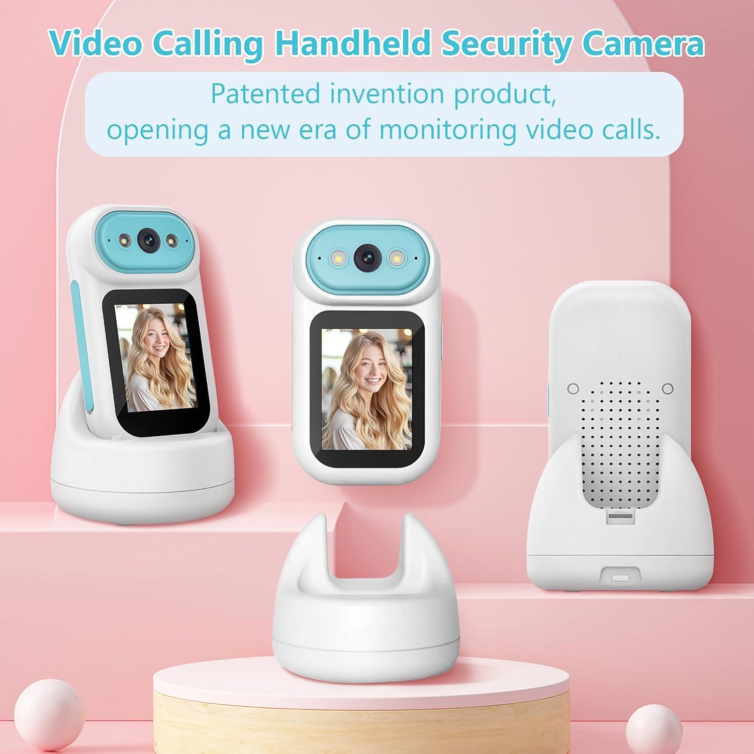 Cámara Inteligente MYPIN 2K para Videollamadas y Seguridad