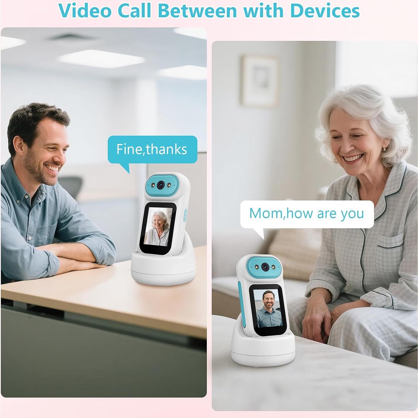 Cámara Inteligente MYPIN 2K para Videollamadas y Seguridad
