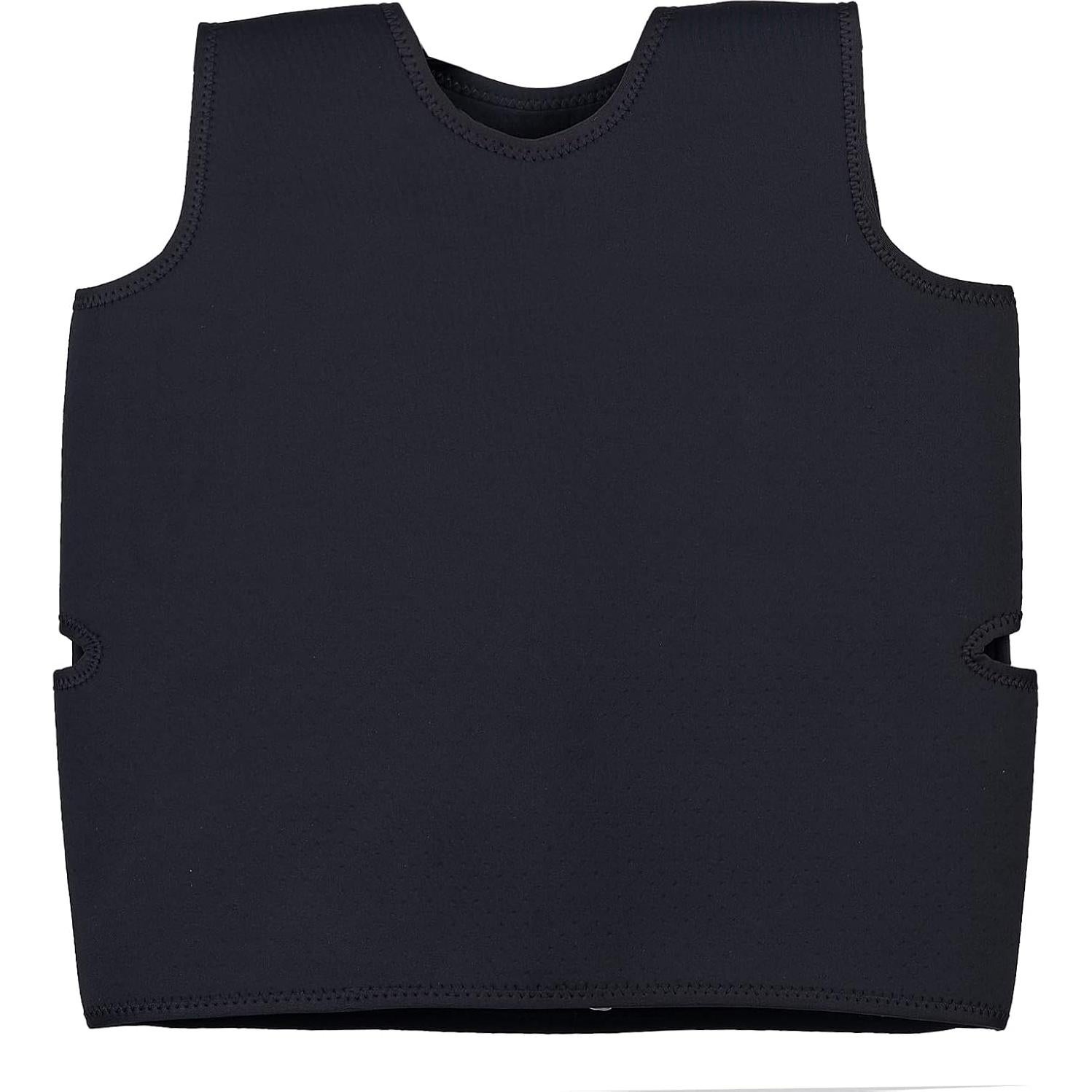 Chaleco de Compresión Sensorial TOPARCHERY Mediano Negro