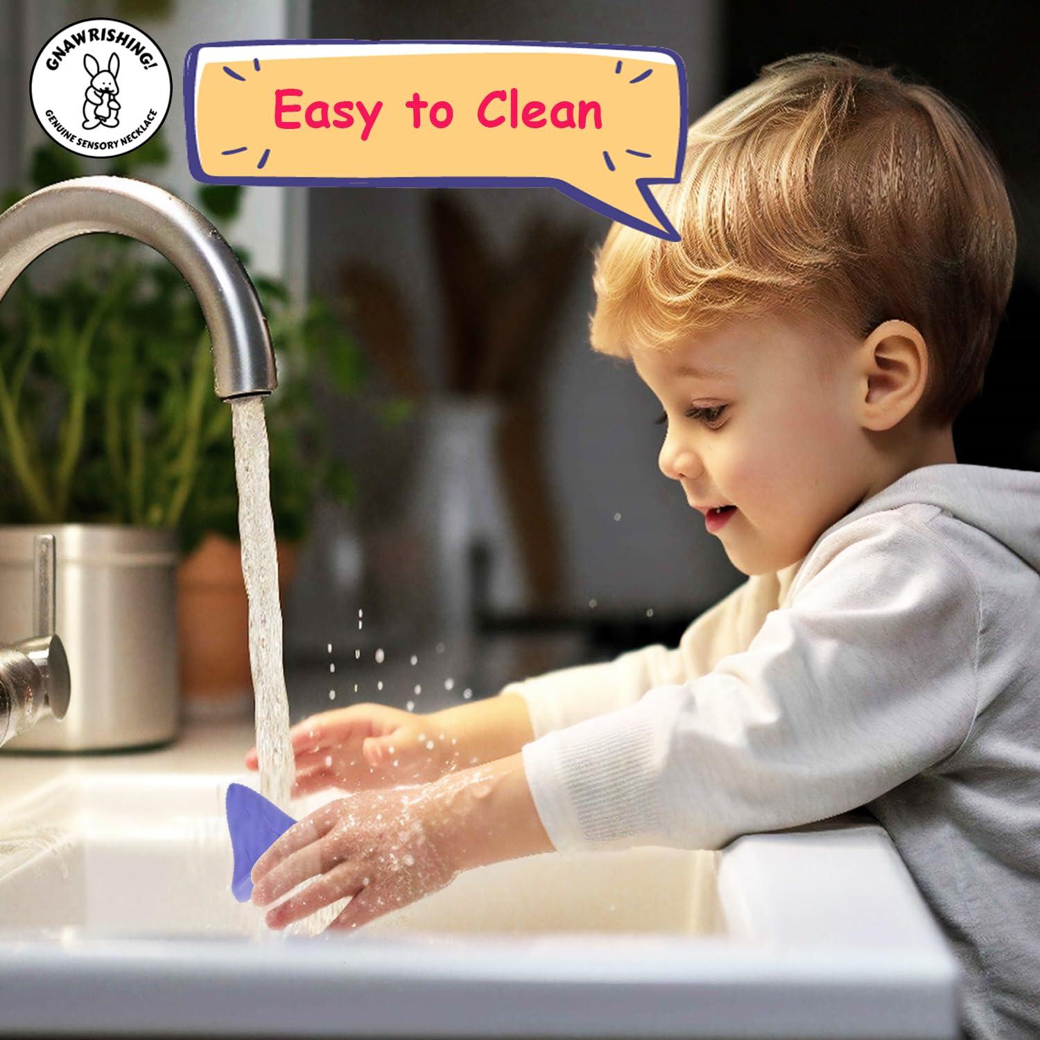 Collar Masticable Sensorial GNAWRISHING 10Pcs Silicona 7cm