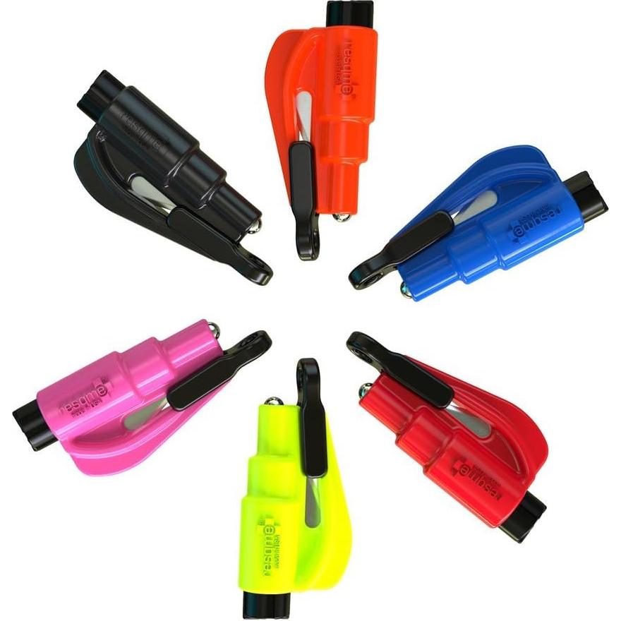 Resqme Herramienta de Escape 2-en-1 Amarillo Seguridad