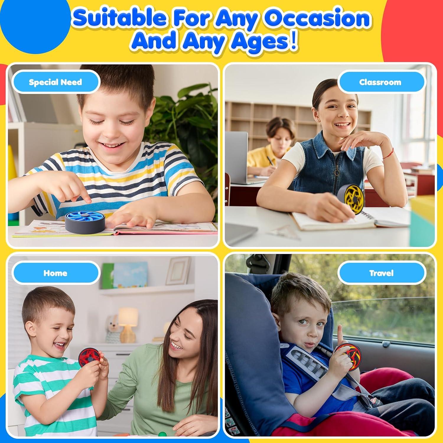 Juguetes Sensoriales Antiestrés 3D para Niños y Adultos - Alivio de Ansiedad