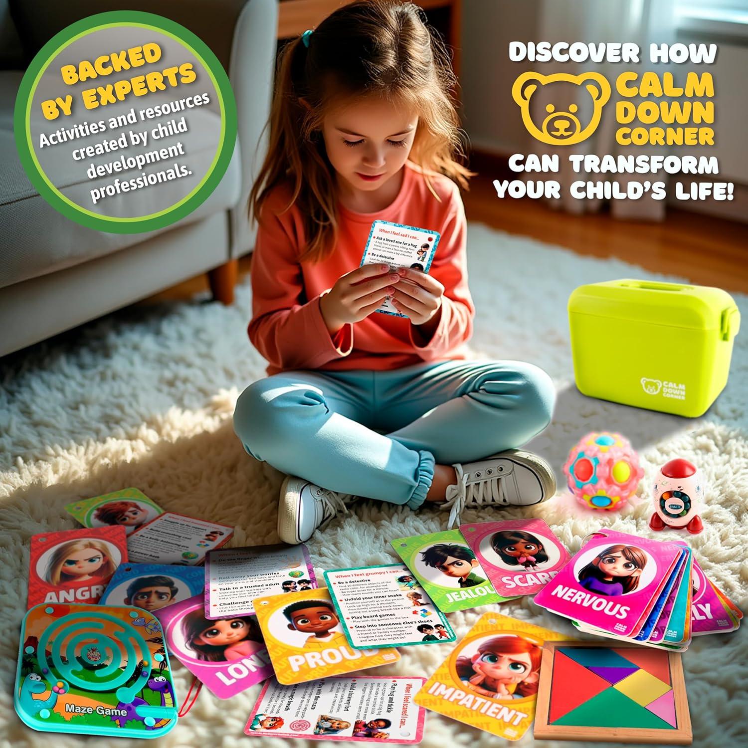 Kit de Calma Rincón de Calma para Niños - Regulación Emocional