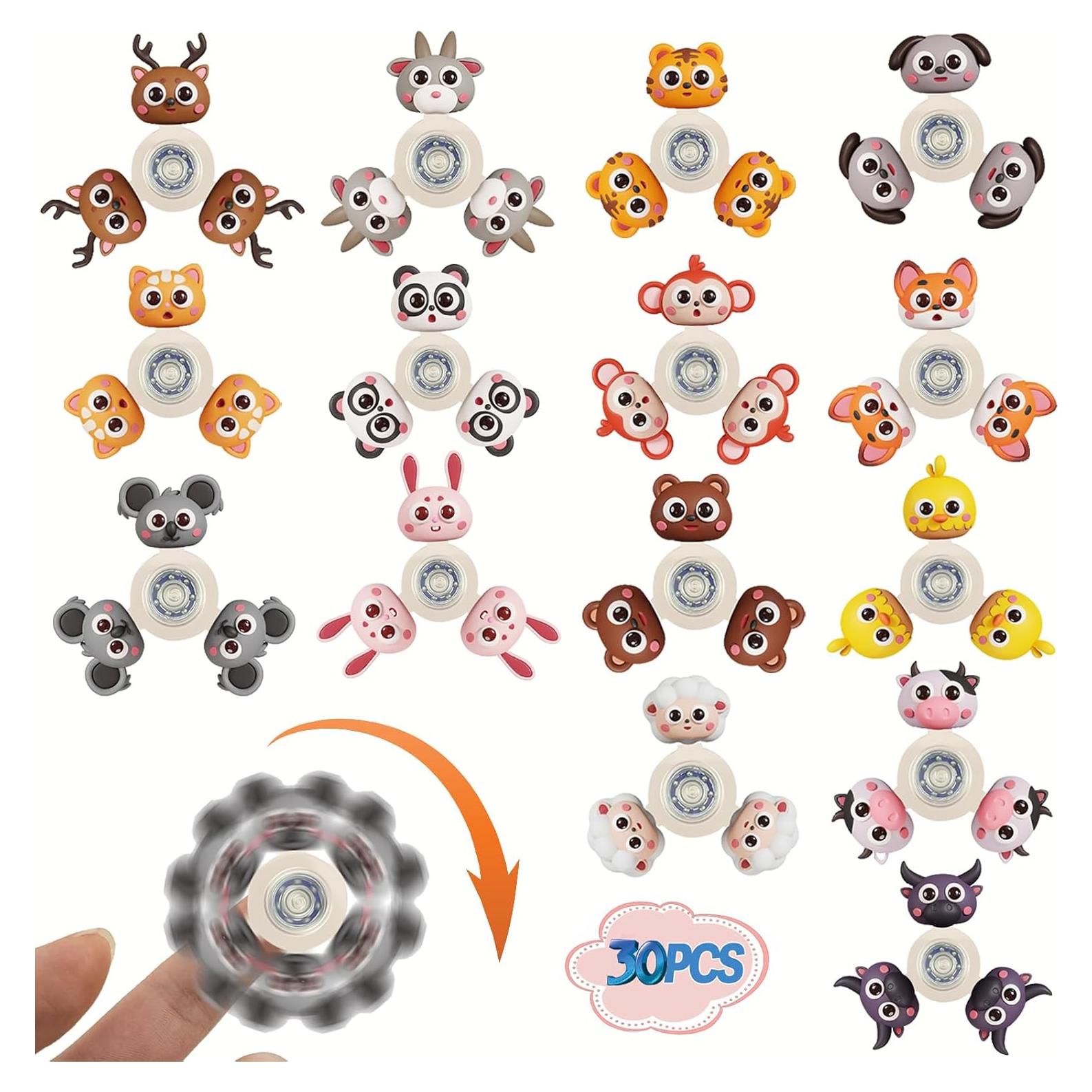 Paquete de 30 Juguetes Fidget Spinner YAIUERL para Niños
