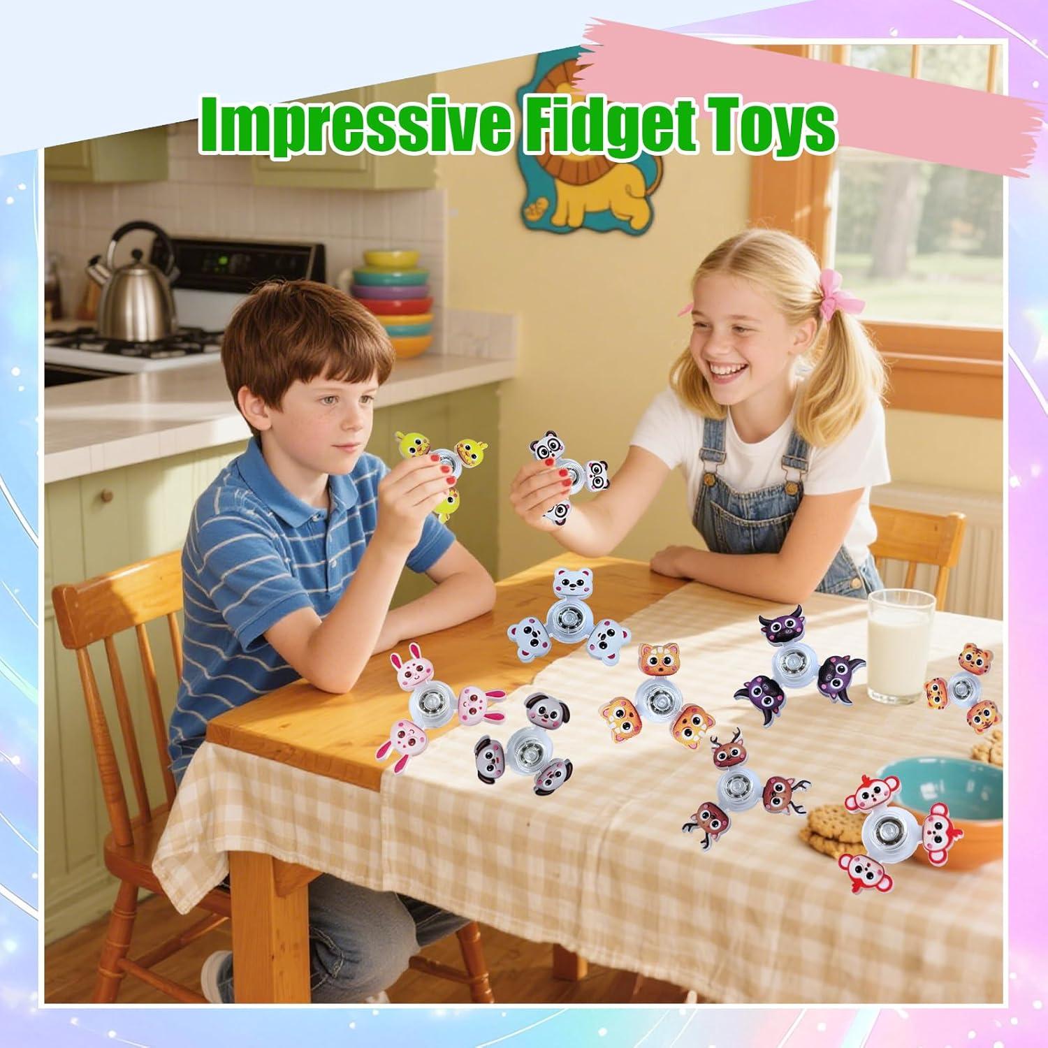 Paquete de 30 Juguetes Fidget Spinner YAIUERL para Niños