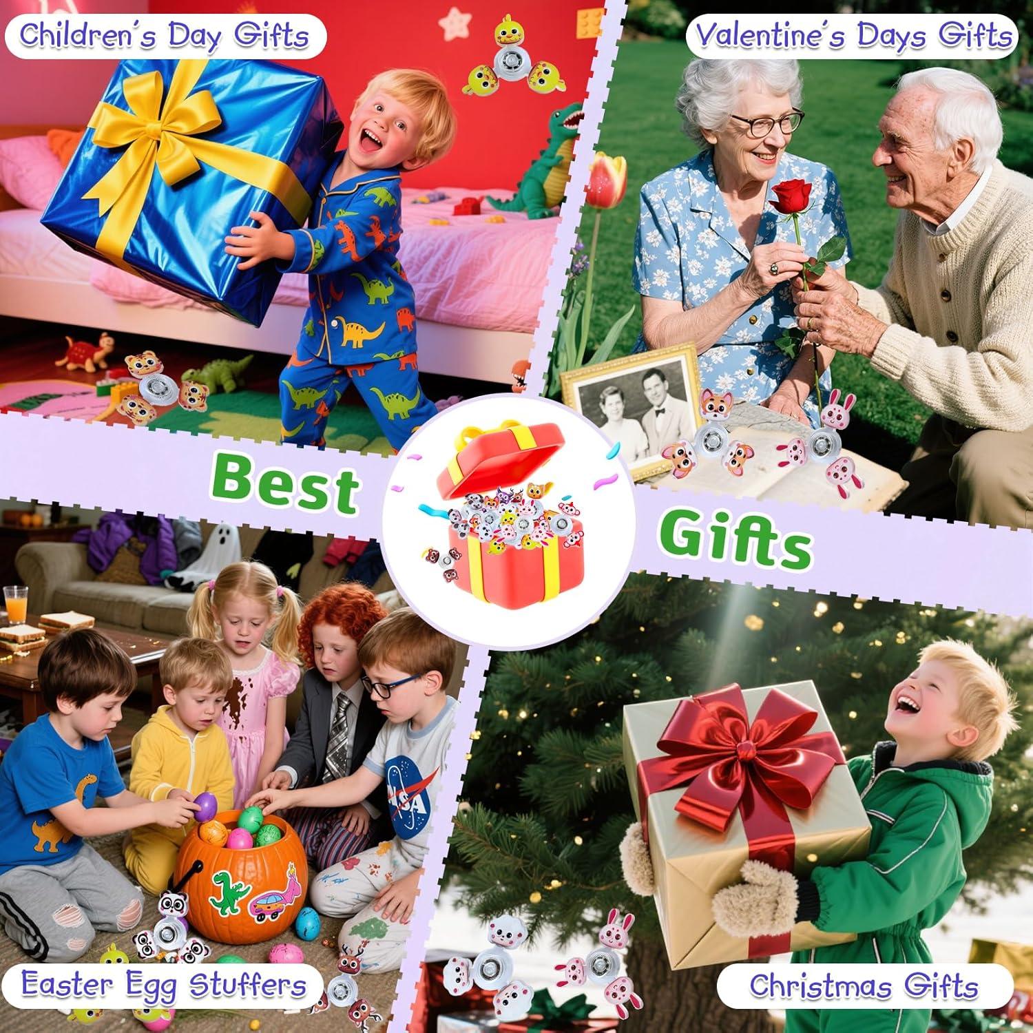 Paquete de 30 Juguetes Fidget Spinner YAIUERL para Niños