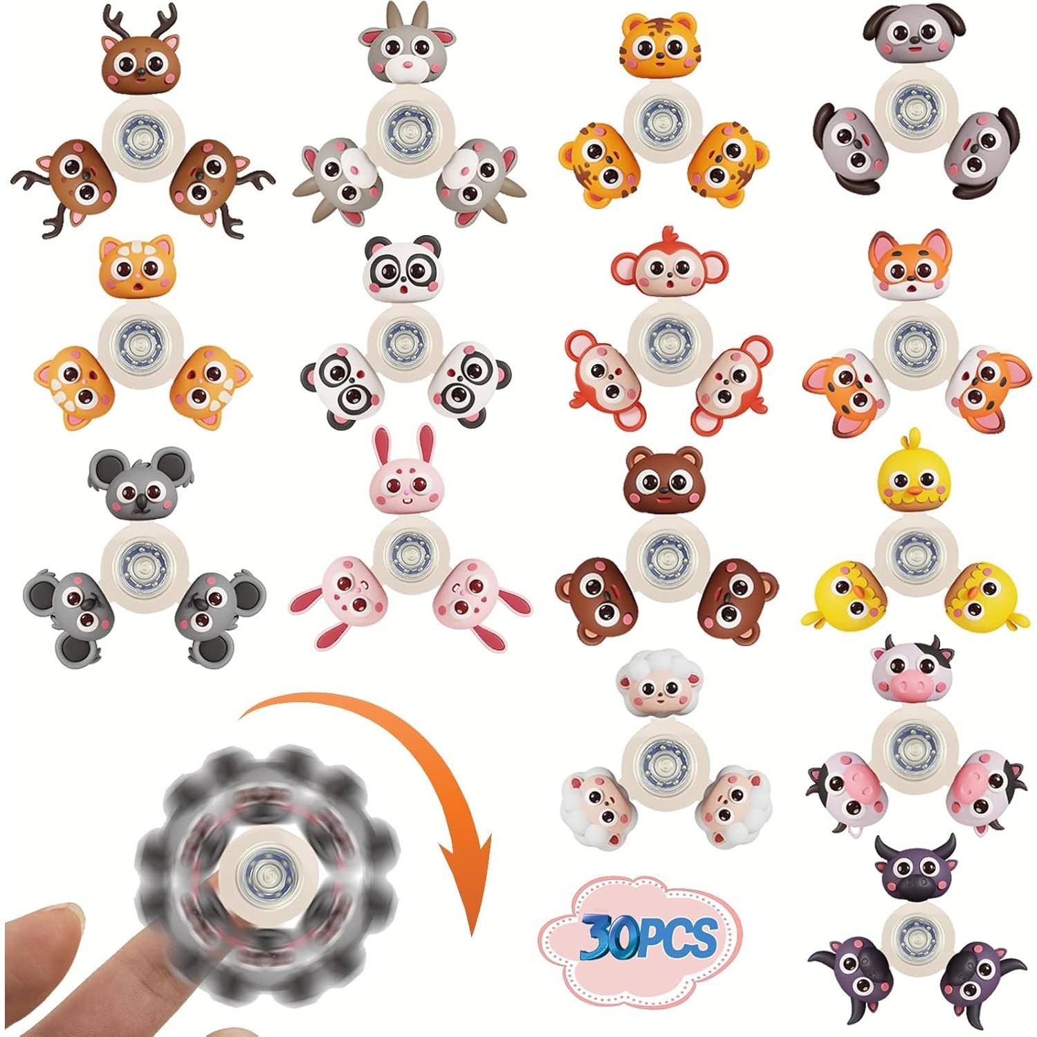Paquete de 30 Juguetes Fidget Spinner YAIUERL para Niños