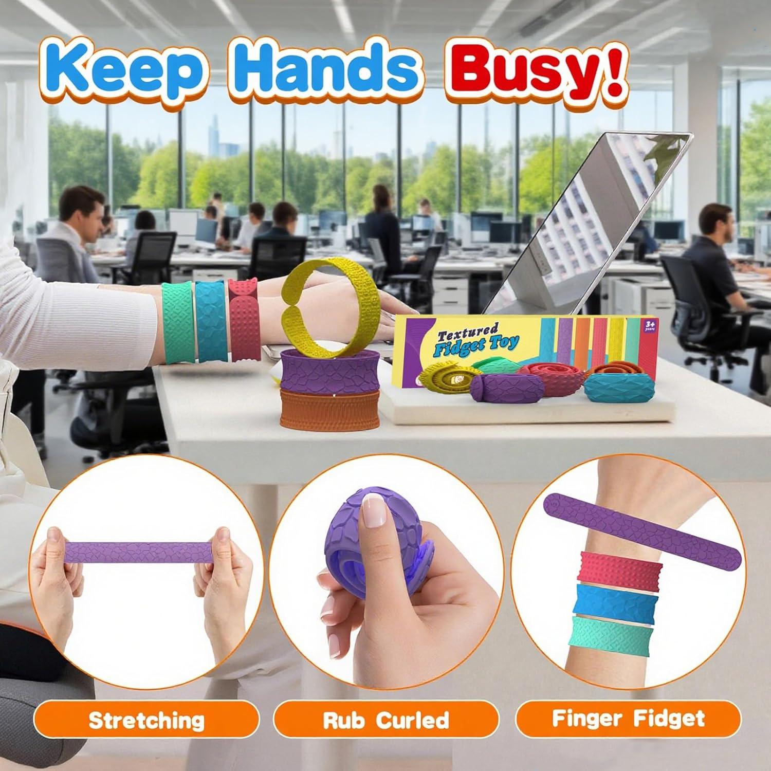 6Pc Juguetes Fidget Sensoriales RVRHLMI para Niños 3+