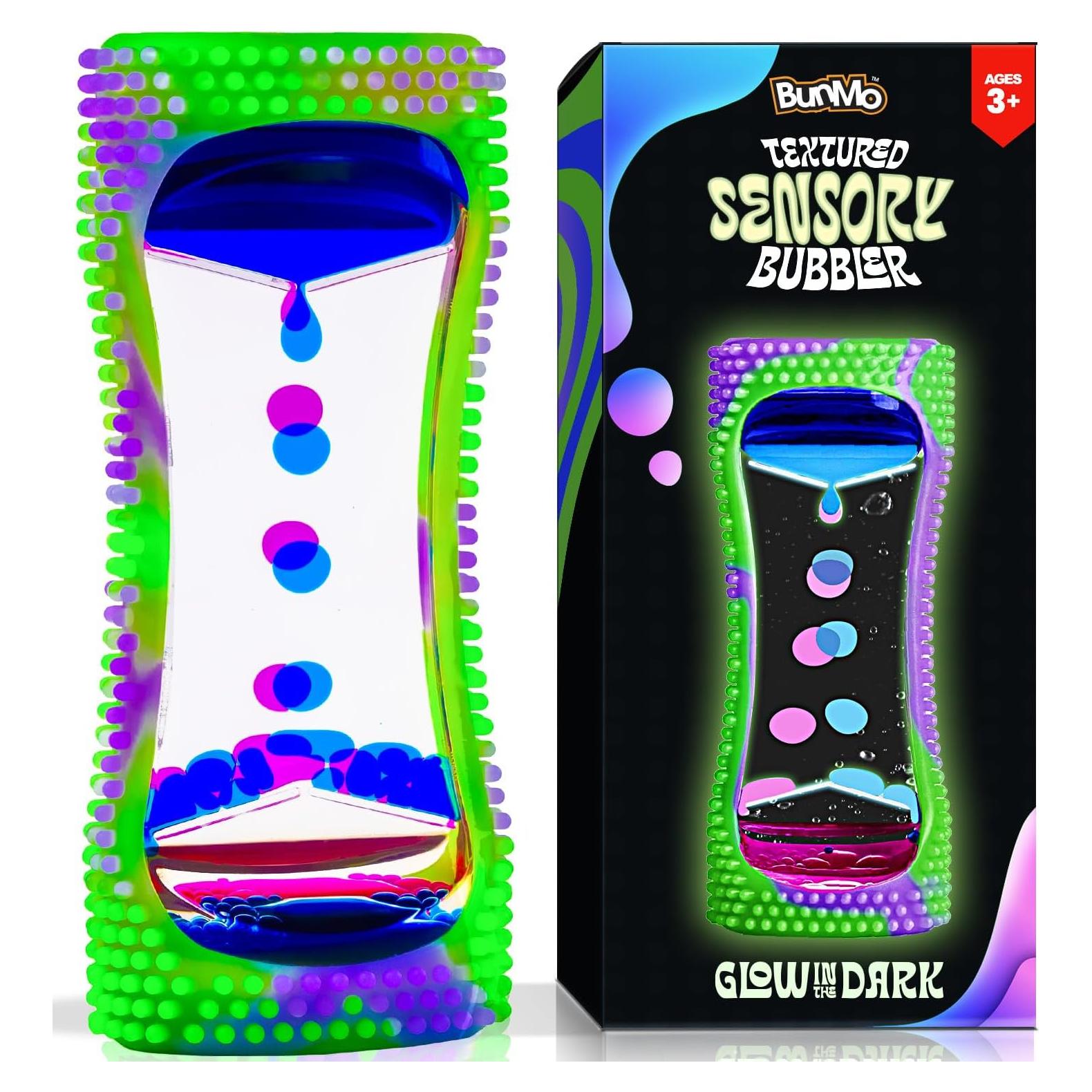 Juguete Sensorial Antiestrés BunMo Brilla en la Oscuridad 14.5cm