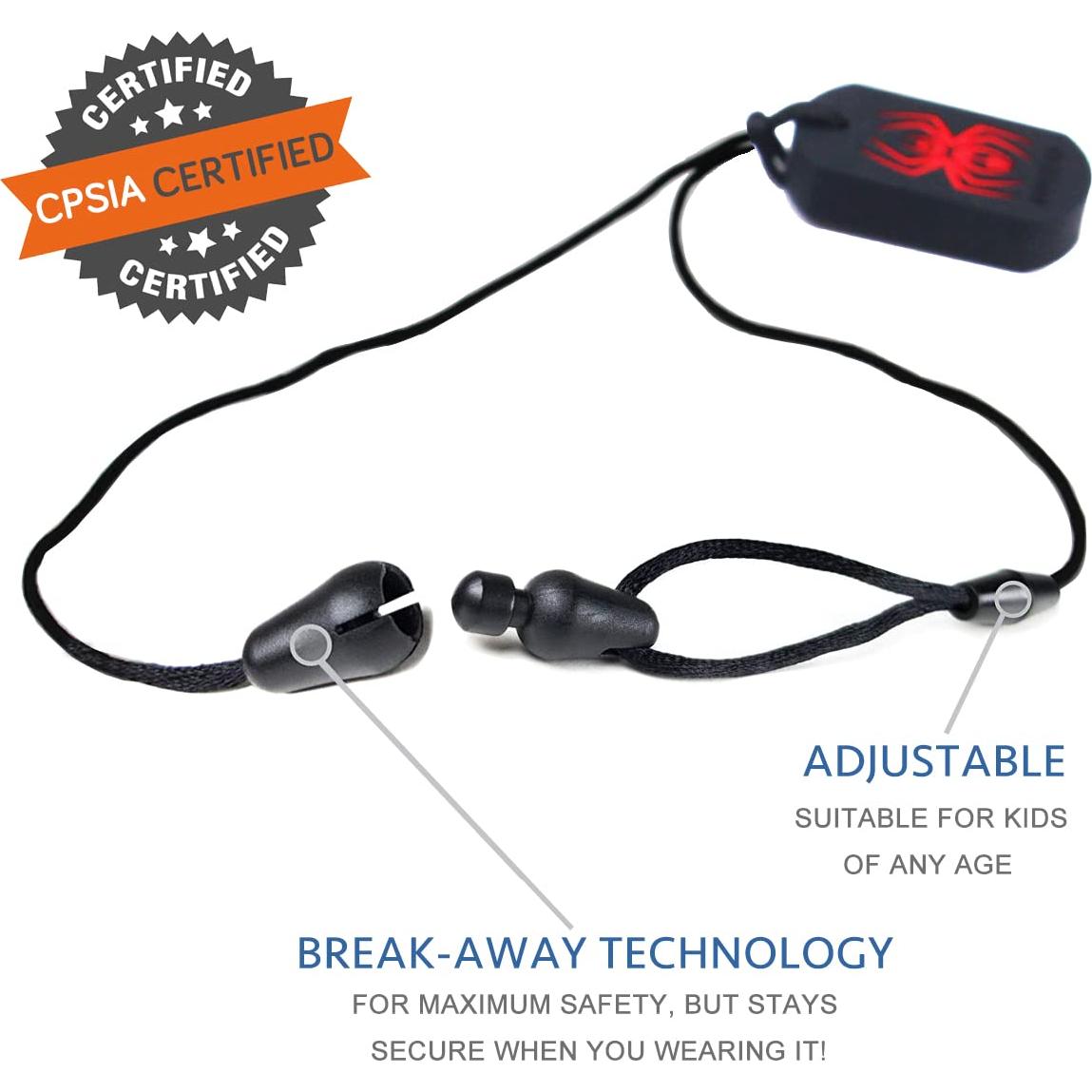 Collar Masticable Sensorial Spider QuaLeap - Paquete de 3