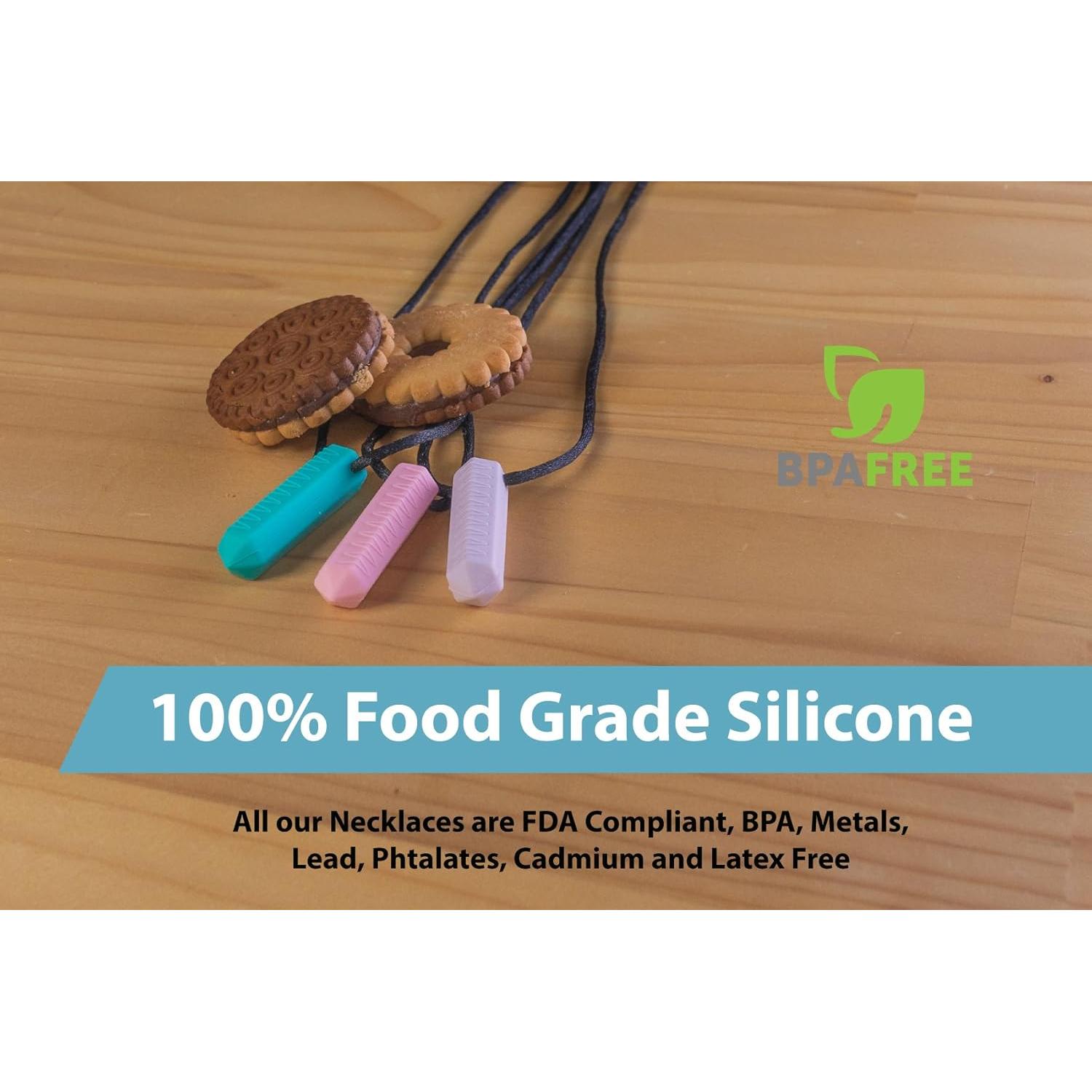 Collar Masticable Sensorial Tilcare - Paquete de 3 Crayones