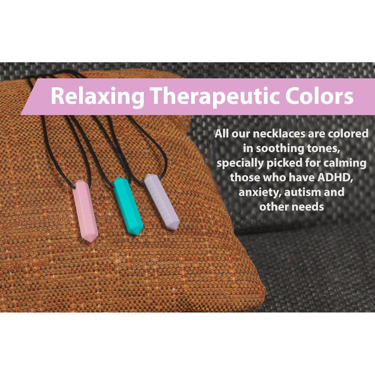 Collar Masticable Sensorial Tilcare - Paquete de 3 Crayones