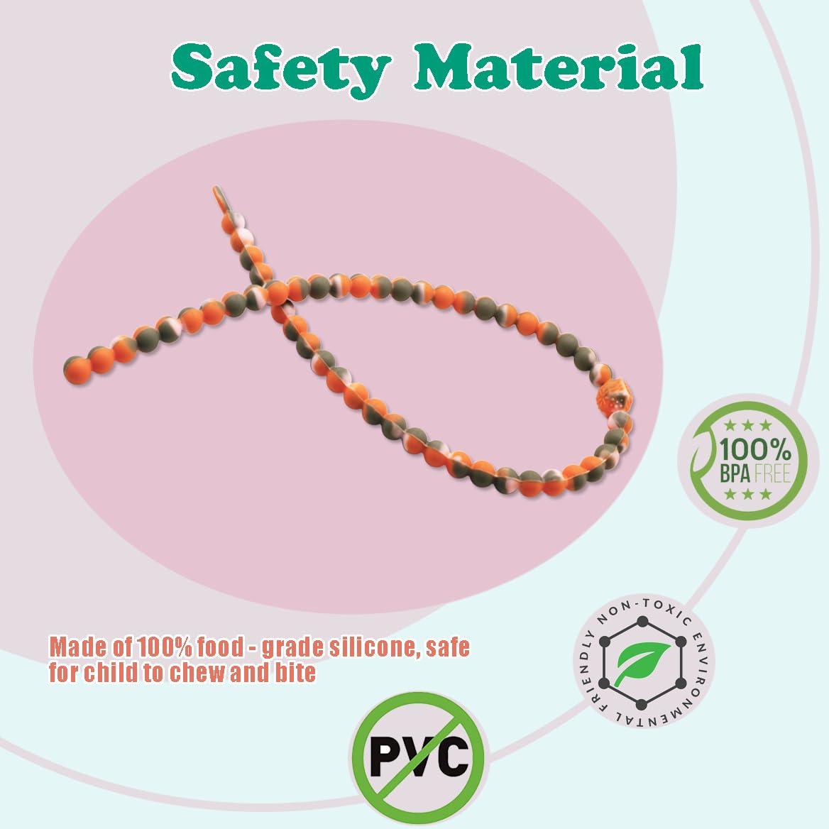 Collares Masticables Sensoriales Choneer para Niños - 2 Pcs