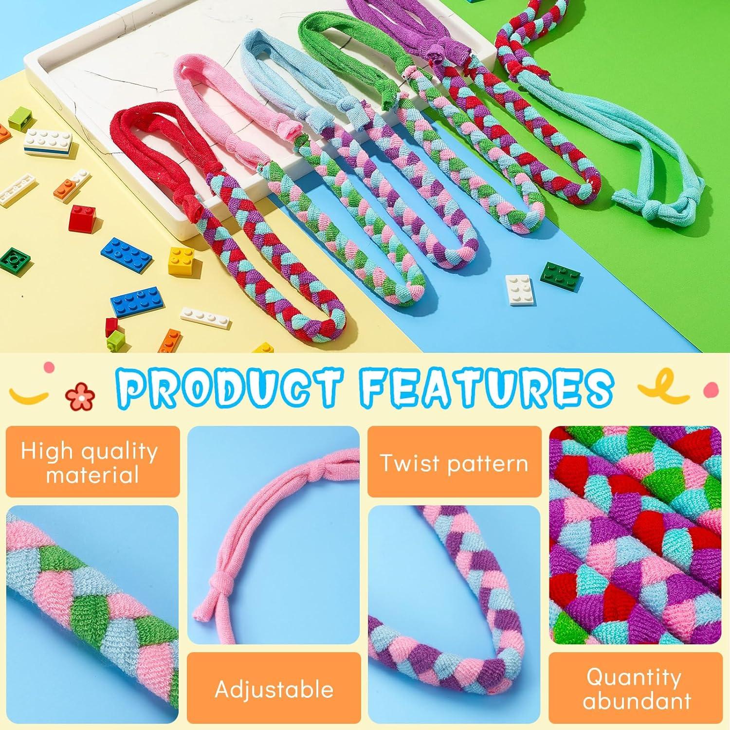 Collares Masticables Sensoriales Henoyso 12 Pcs Tela Absorbente