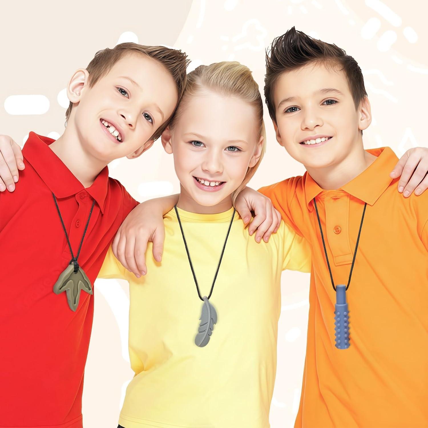 Juguetes Sensoriales Masticables MISSLILI - Set de 5 Silicona