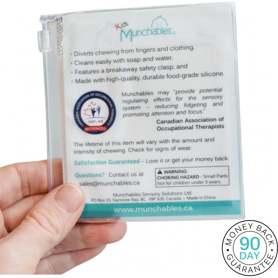 Collar Masticable Munchables Calavera Dino Verde - Joyería Fidget