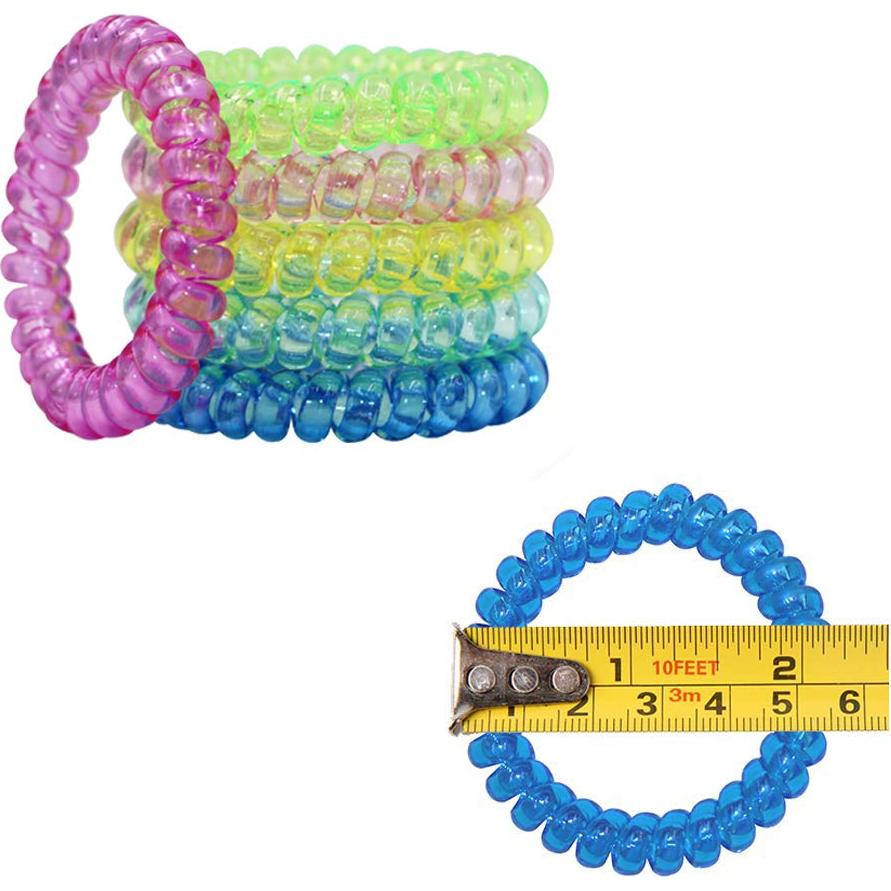 Pulsera Sensorial Antiestrés Maberry 6 Unidades Arcoíris