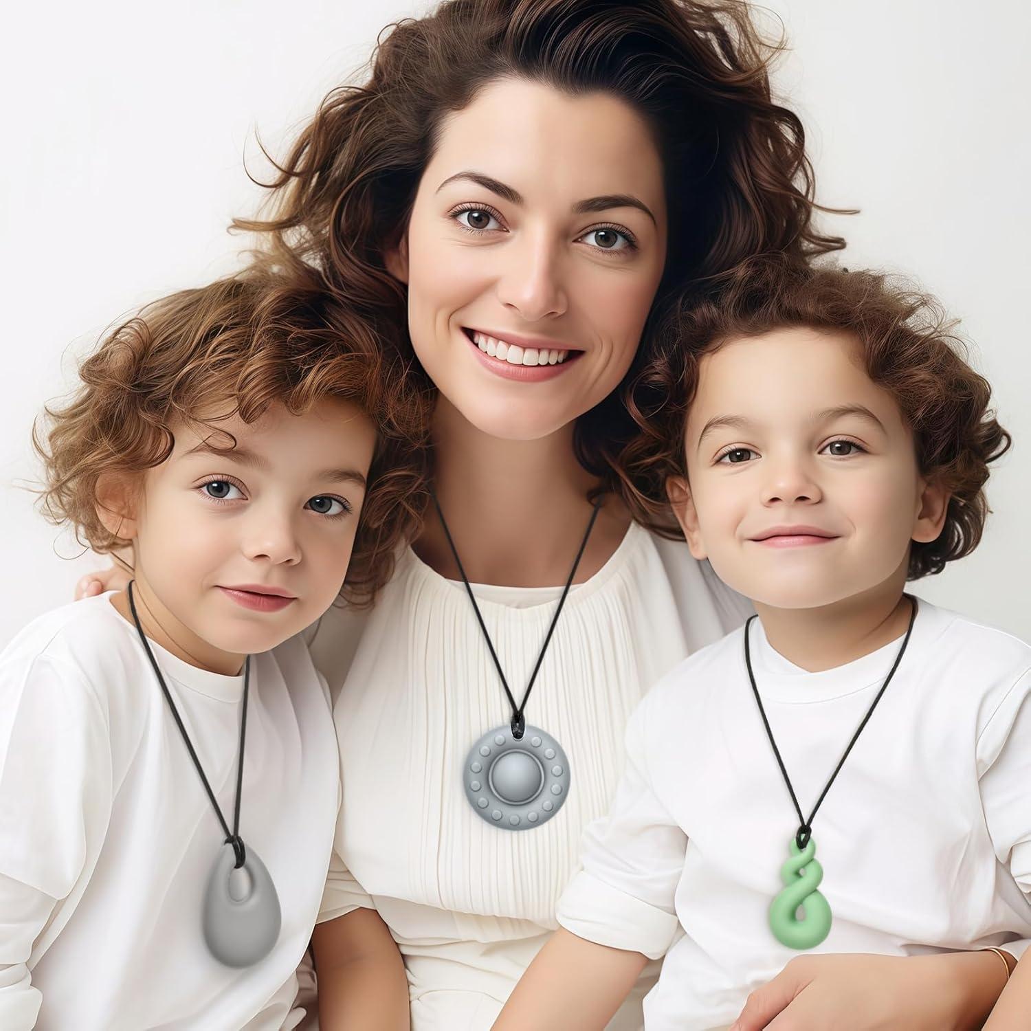 Juguetes Sensoriales Masticables MISSLILI - 6 Piezas Silicona