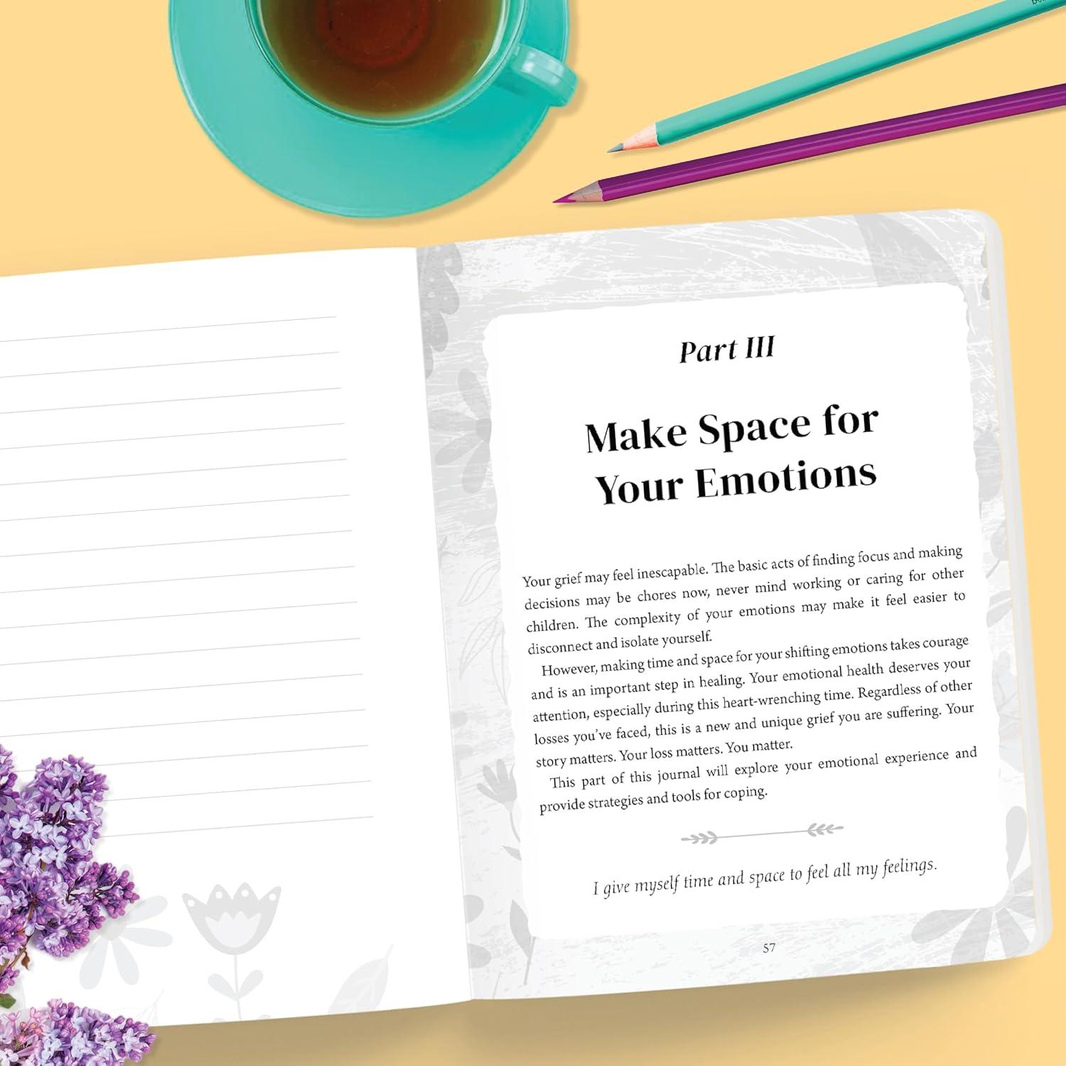 The Pregnancy and Baby Loss Guided Journal: Your Space to Process, Grieve, and Heal After Miscarriage, Stillbirth, or Other Reproductive Loss (The New Harbinger Journals for Change Series)