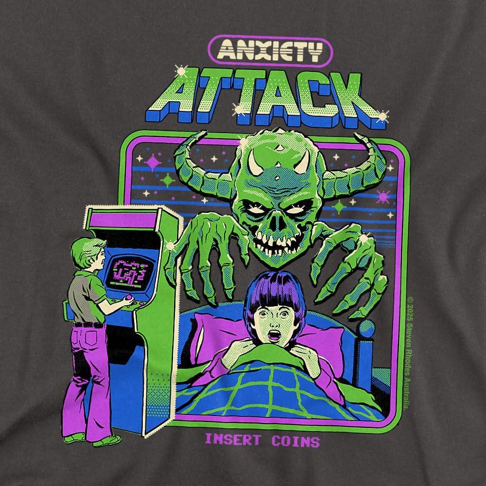 Mono Unisex Bebé Popfunk Steven Rhodes Ataque de Ansiedad 100% Algodón