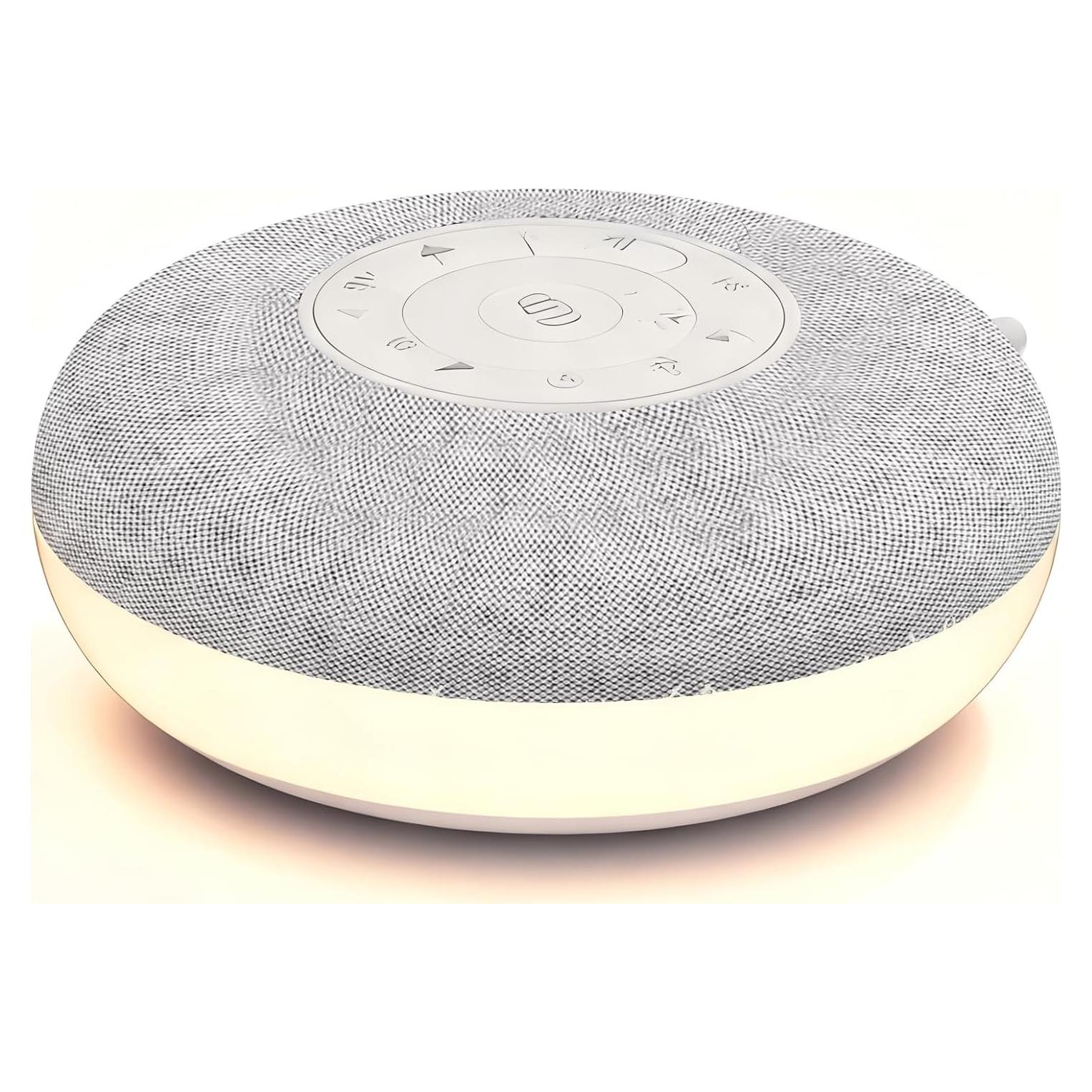 Máquina de Sonido YEVIK para Bebés y Adultos, 39 Sonidos, Luz Nocturna