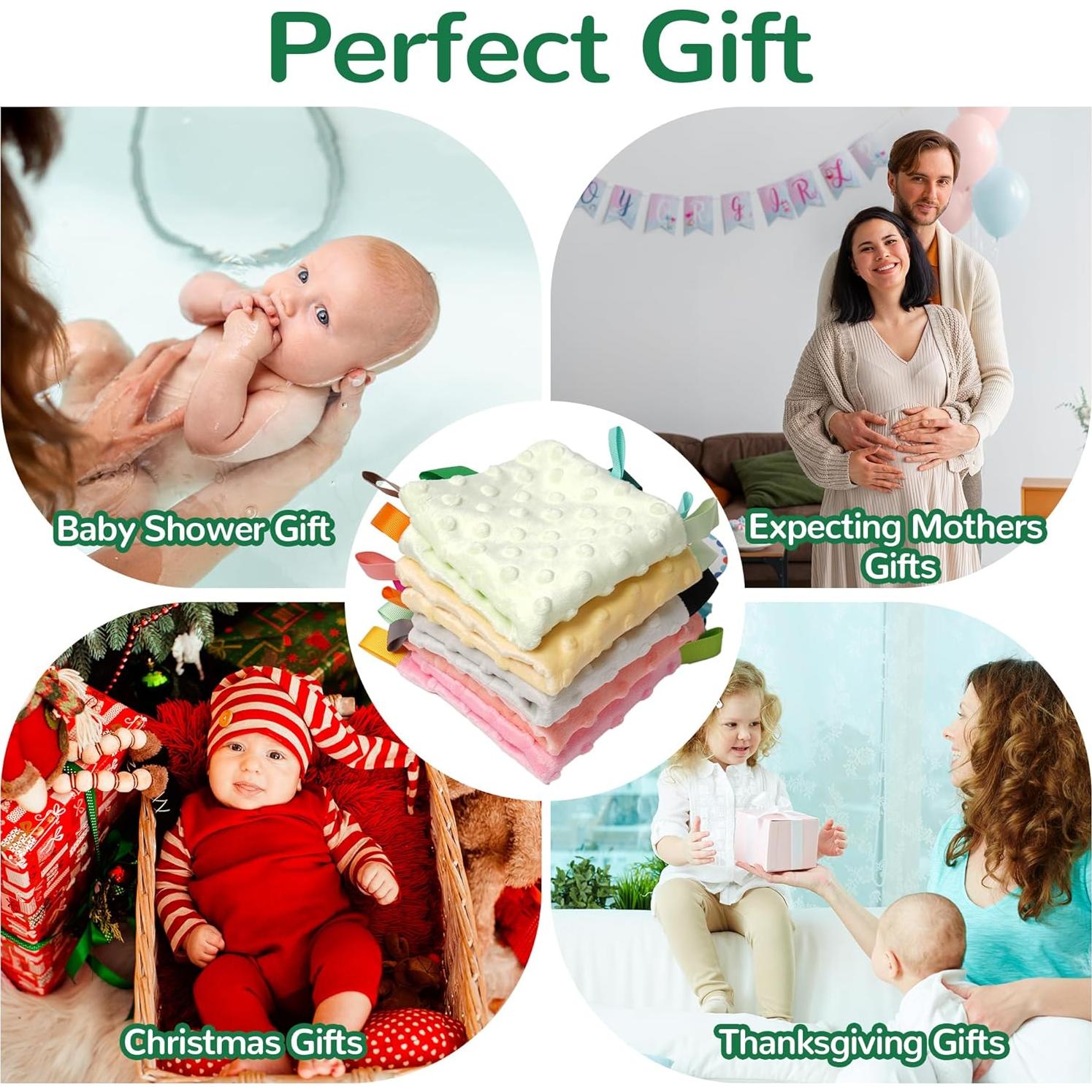 Manta de Seguridad para Bebés AnjeeIOT Gris Suave 25.4cm