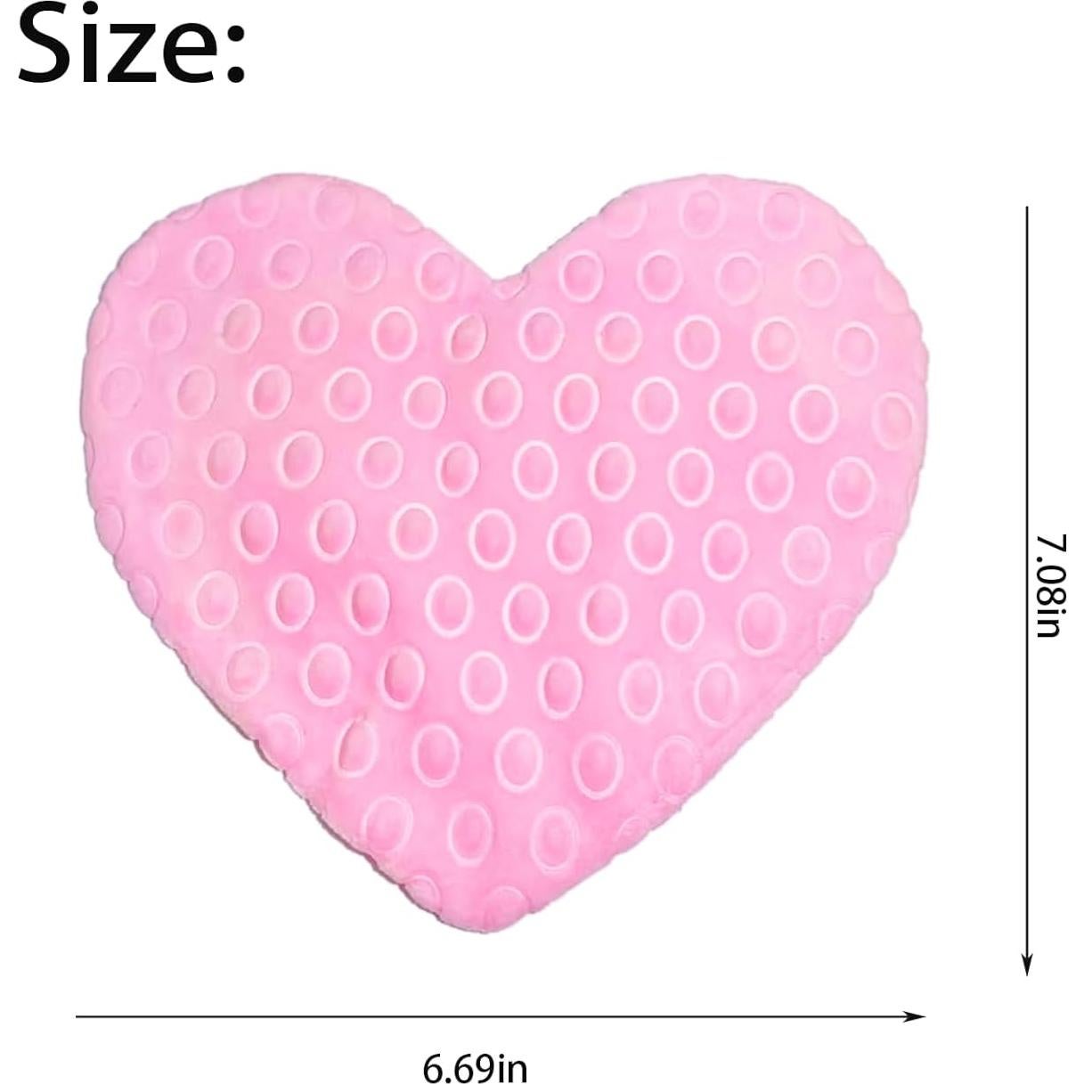 Set de 3 Almohadillas de Vínculo de Aroma NICU Corazón Rosa