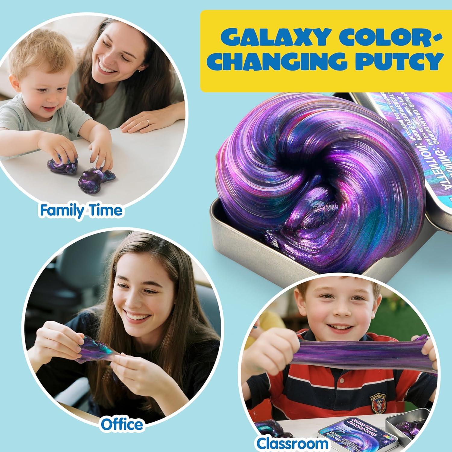 Putty Terapéutico Galáctico JOYIN 119g - Juguete Antiestrés