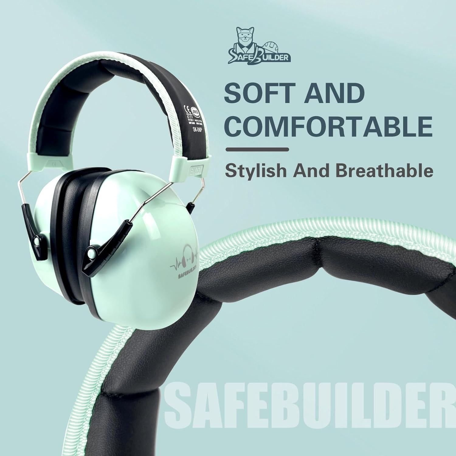 Orejeras de Protección Auditiva SAFEBUILDER SK-06P NRR 28dB