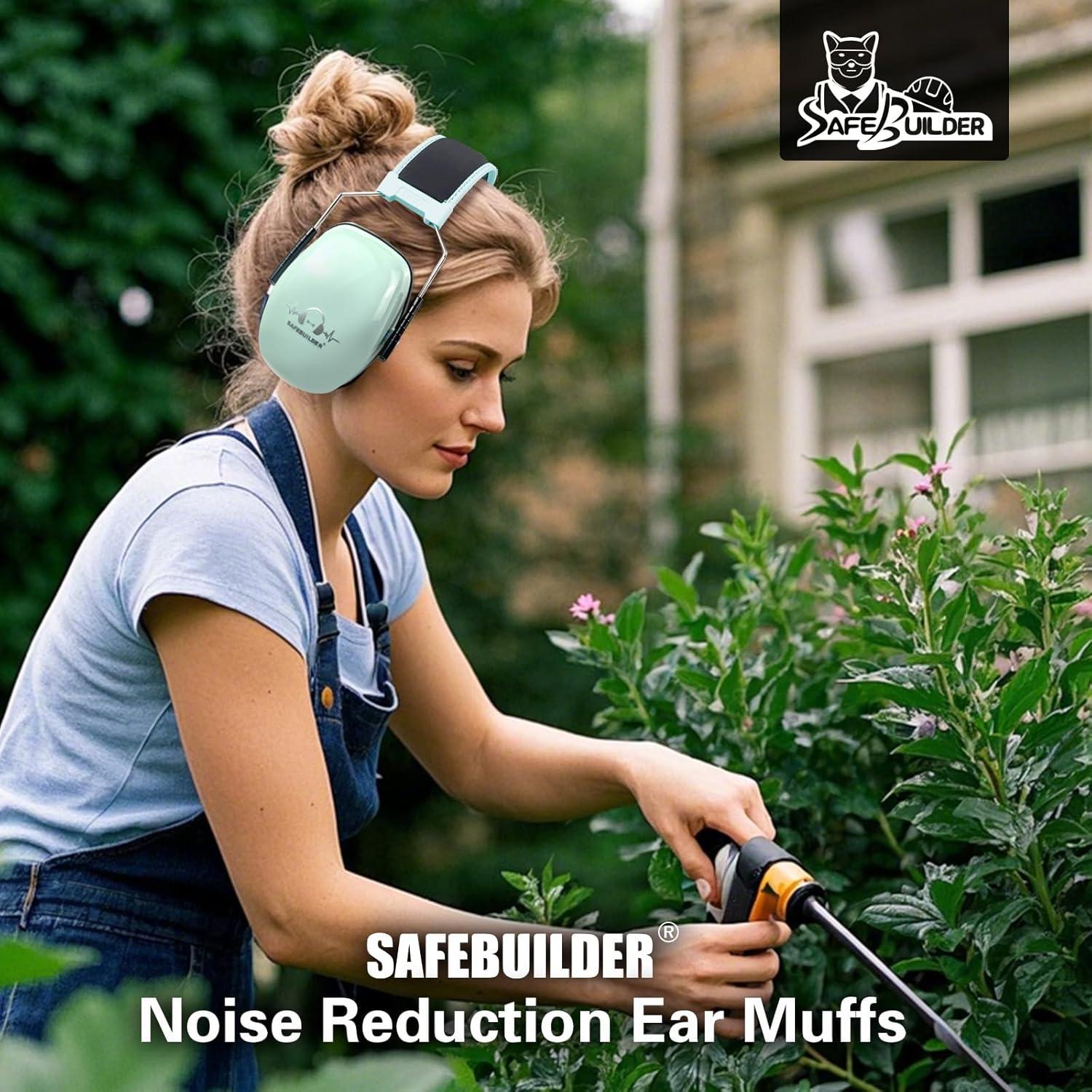 Orejeras de Protección Auditiva SAFEBUILDER SK-06P NRR 28dB