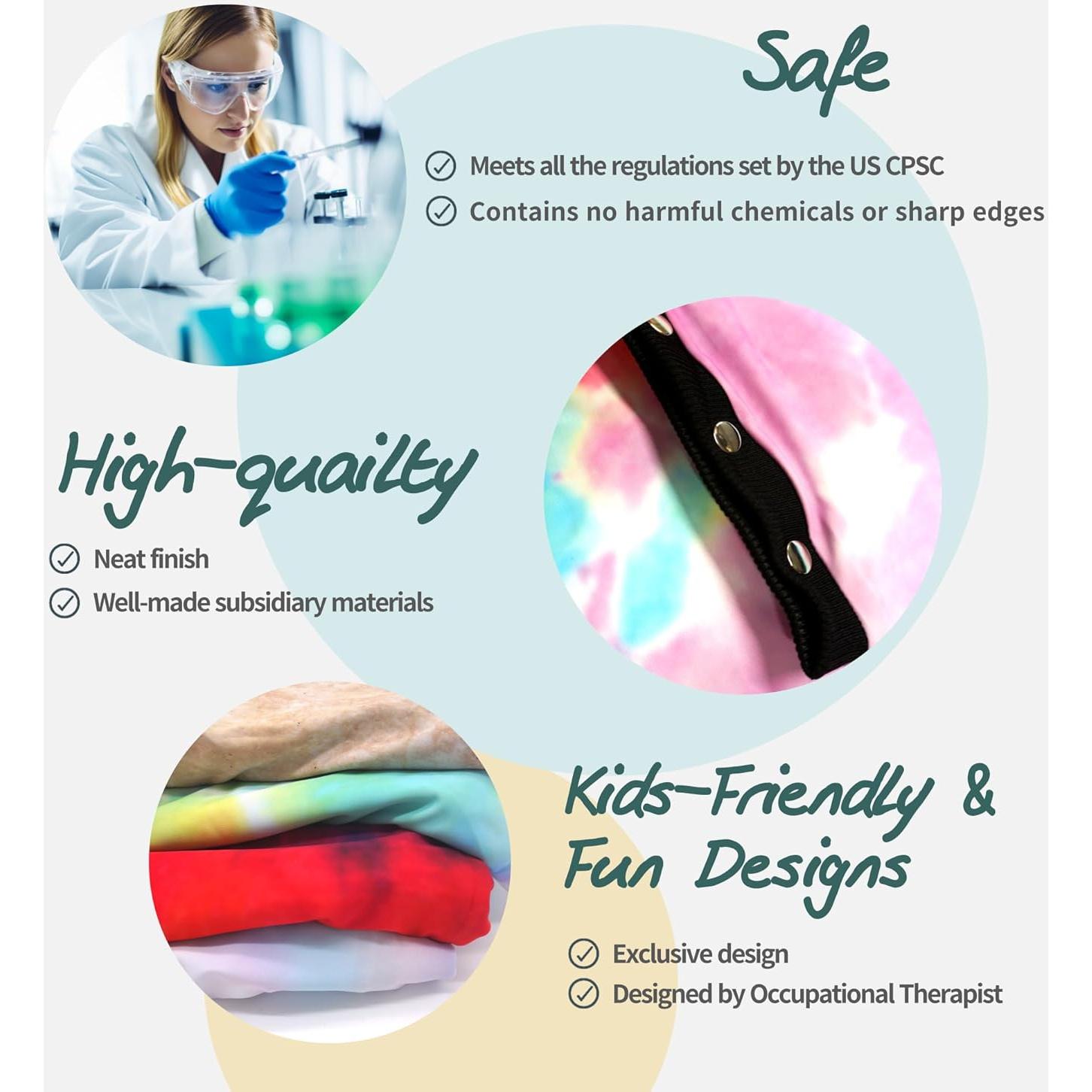 Calcetín Corporal Sensorial EO L (142x71 cm) Colorido