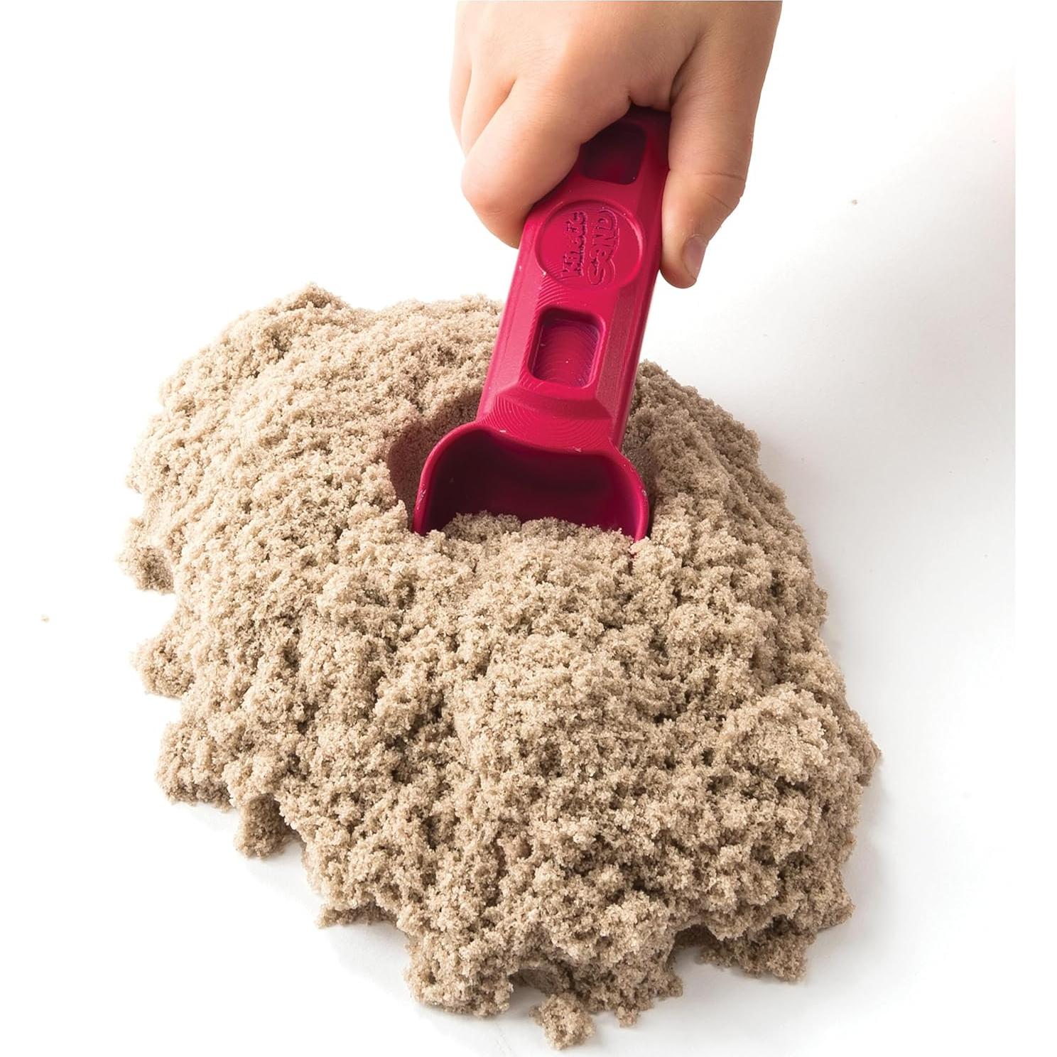 Caja de Arena Plegable Arena Cinética 0.91 kg con 7 Moldes